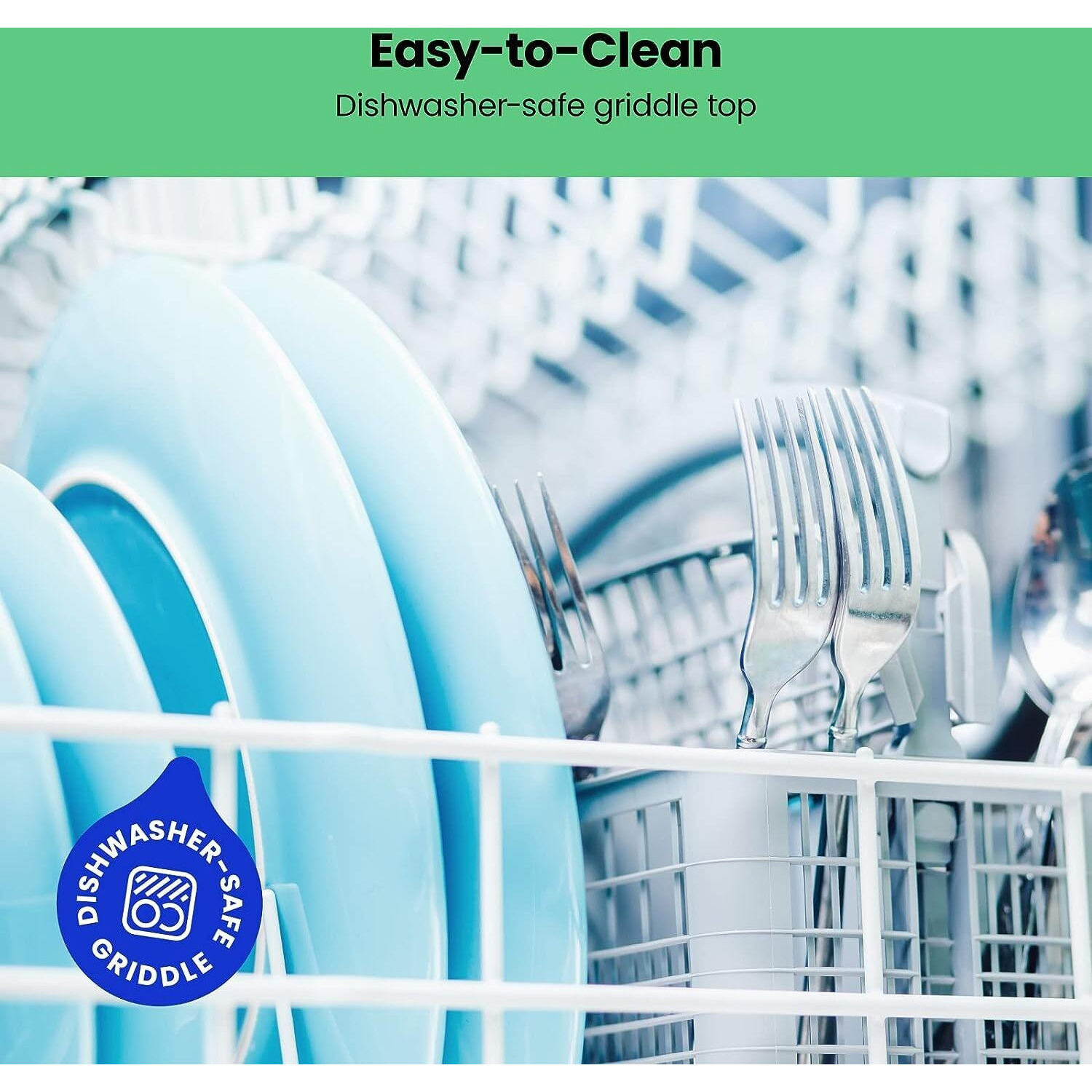 Chefman Electric Griddle With Removable Temperature Control, Immersible Flat Top Grill, Burger, Eggs, Pancake Griddle, Nonstick Easy Clean Cooking Surface, Slide Out Drip Tray, 10 X 16 Inch