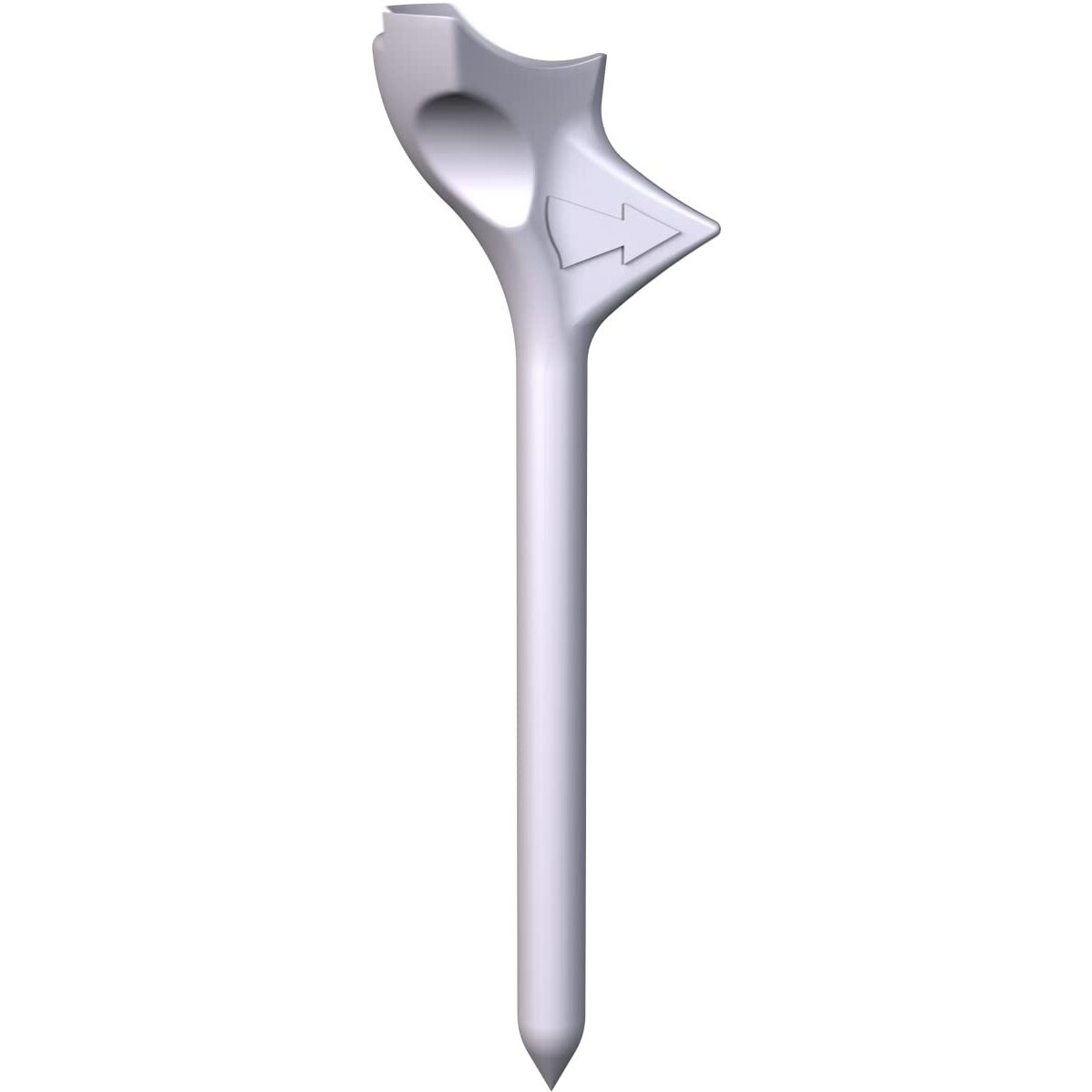 Flightpath Premium Golf Tees - Durable Plastic Golf Tees Designed To Enhance Golf Shot Distance & Precision - Robotically Tested To Reduce Ball Spin - Usga Approved Golf Equipment - (Pack Of 8, 3.25)