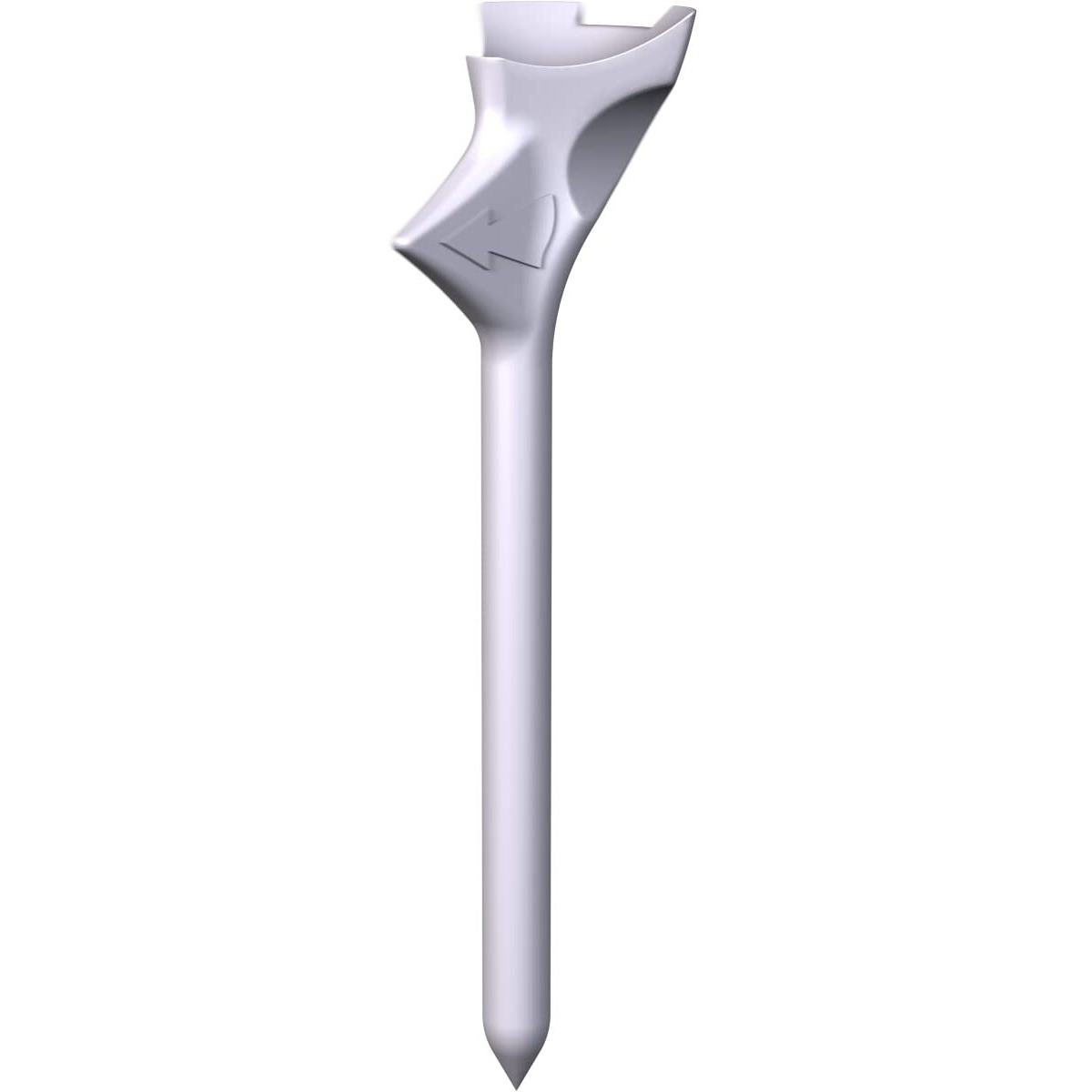Flightpath Premium Golf Tees - Durable Plastic Golf Tees Designed To Enhance Golf Shot Distance & Precision - Robotically Tested To Reduce Ball Spin - Usga Approved Golf Equipment - (Pack Of 8, 3.25)