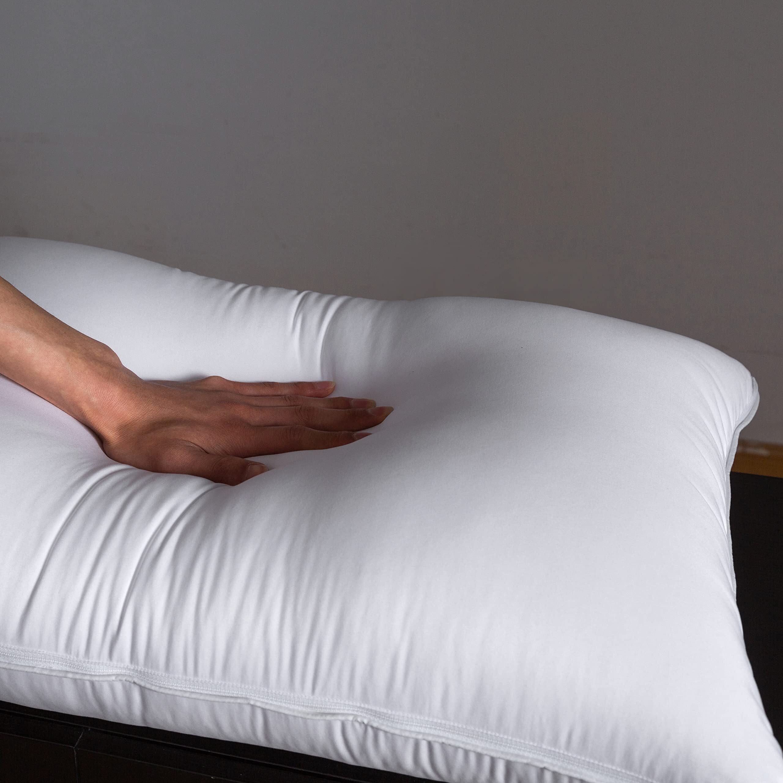Three Geese Adjustable Layer Pillows, Assembled 3 In 1 Bed Pillow,Soft Pillow Good For Side And Back Stomach Sleeper,Queen Size Pack Of 1