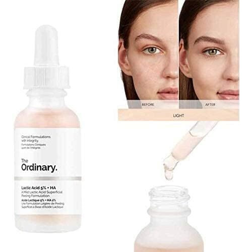 The Ordinary Lactic Acid 5% + Ha 1 Oz/ 30 Ml For Exfoliating