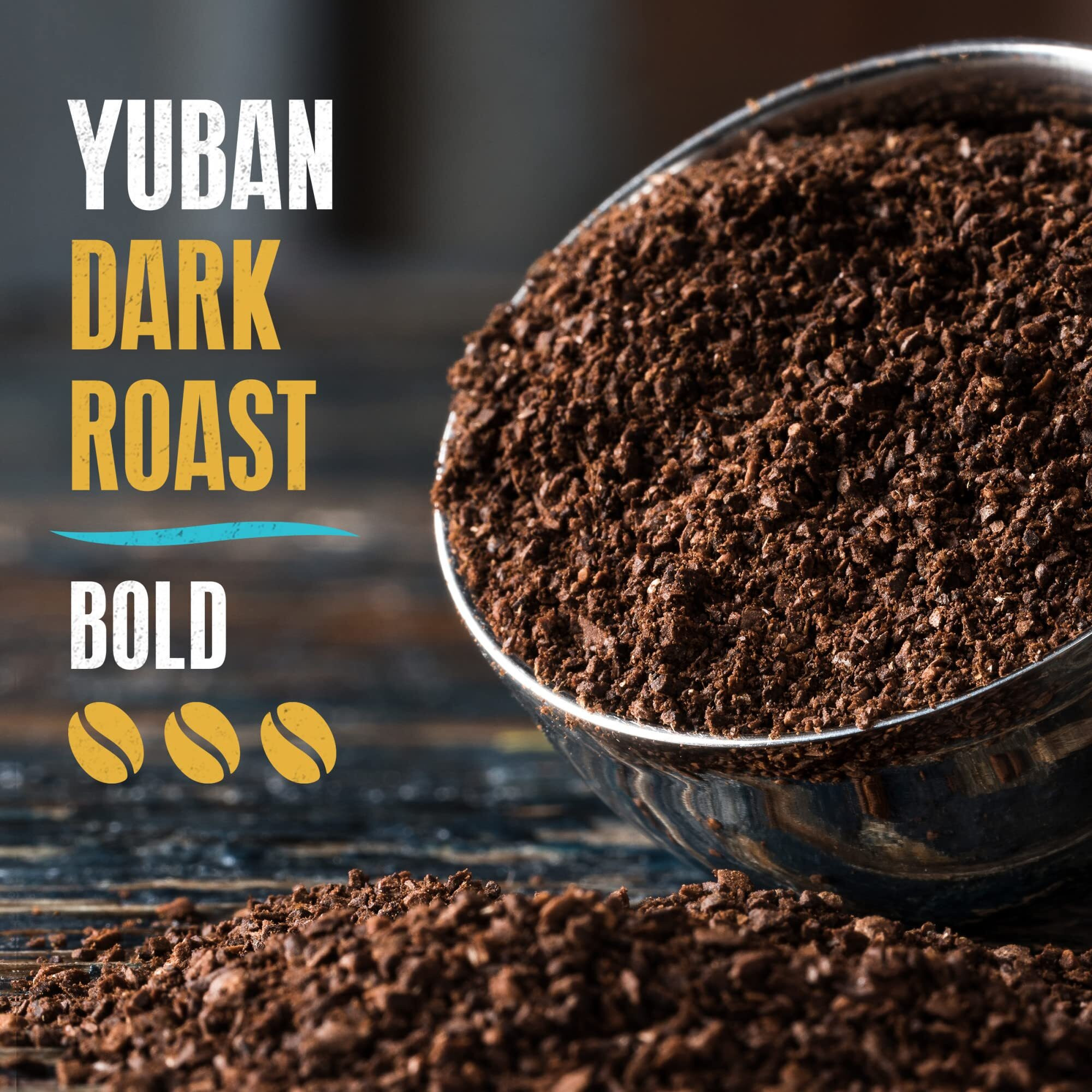 Yuban Bold Dark Roast Ground Coffee (25.3 Oz Canister)