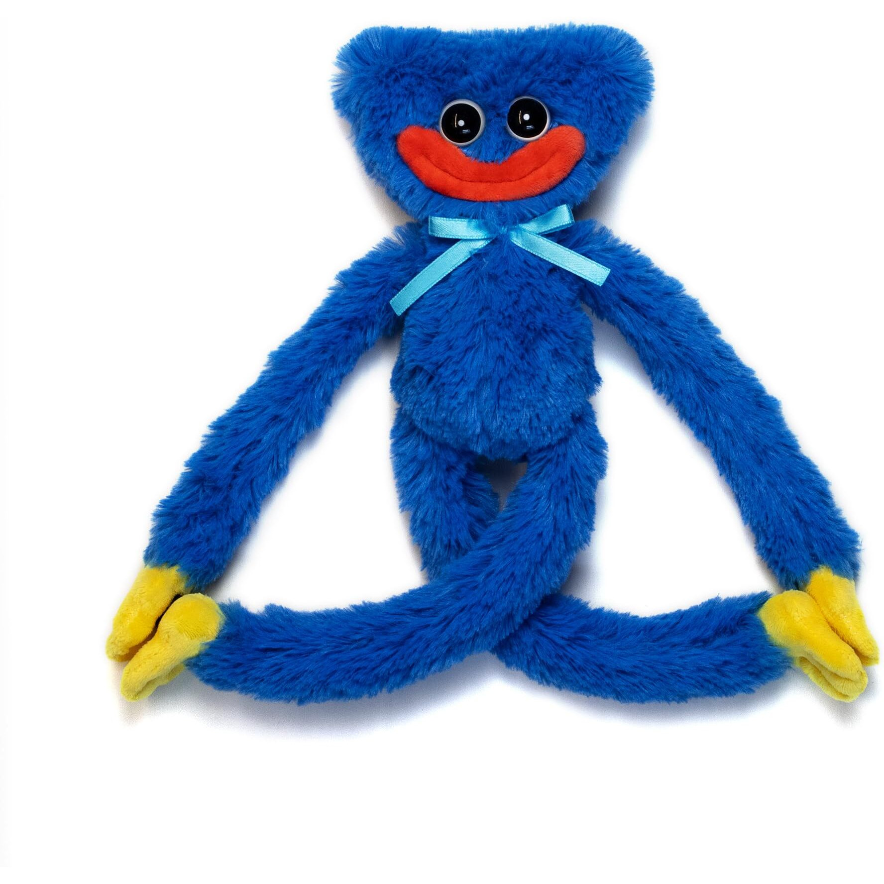 Poppy Playtime Huggy Wuggy Plush Doll - Collectible Toy For All Ages (14"" Smiling Huggy Wuggy)