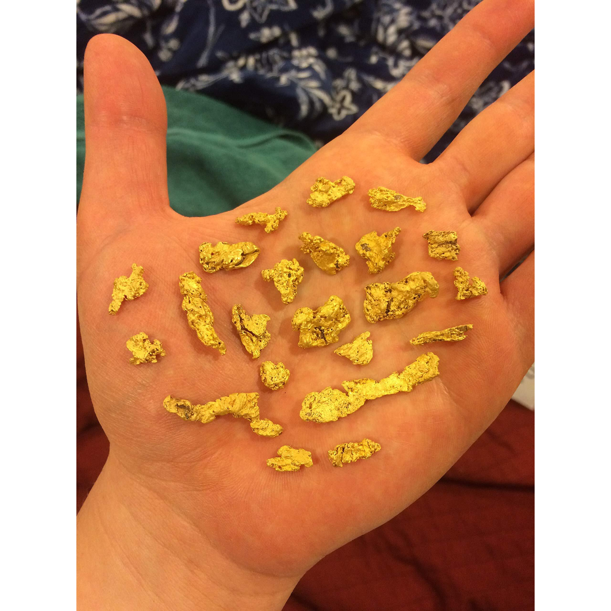 Mammoth Gold Paydirt 'The Nugget' Panning Pay Dirt Bag - Gold Prospecting Concentrate