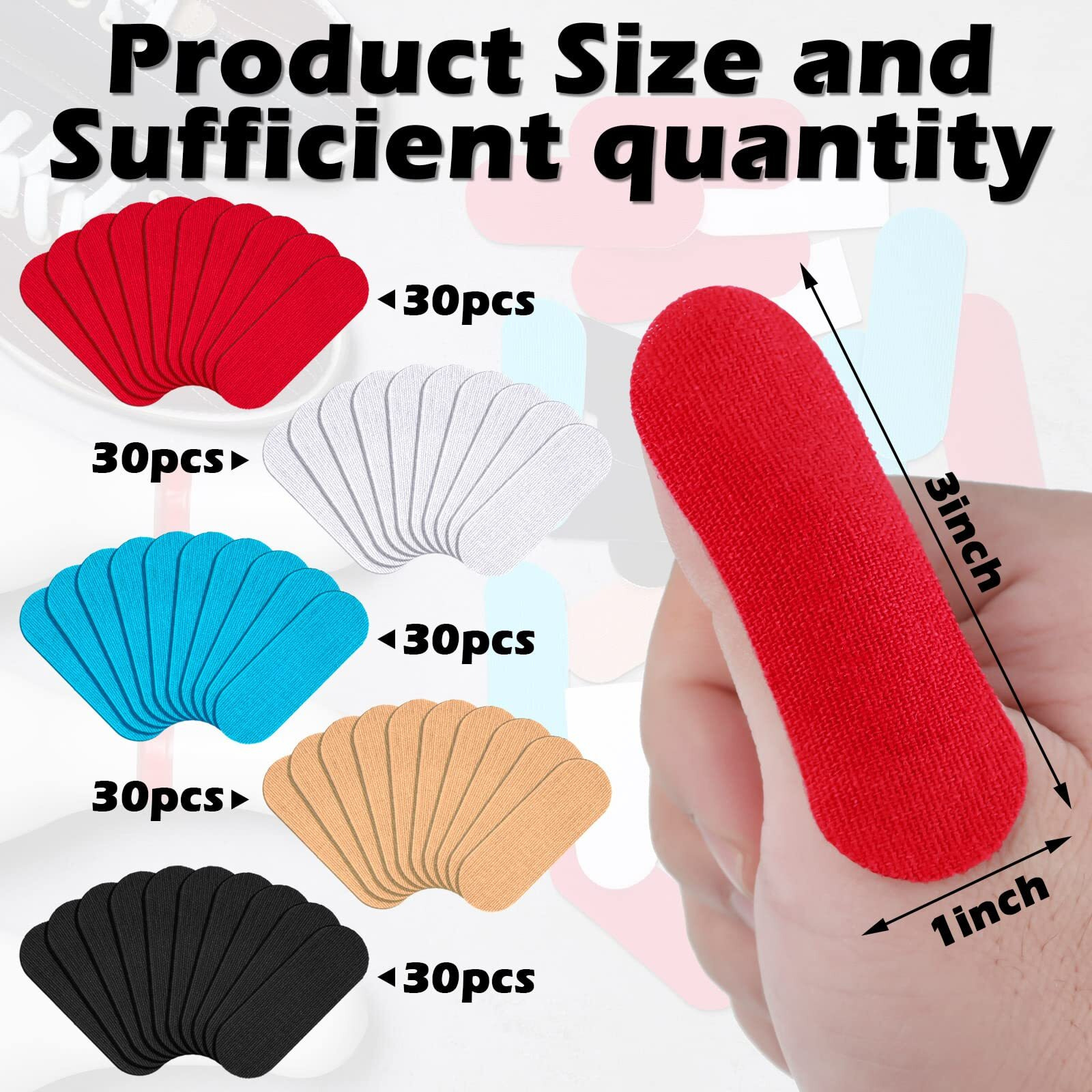 Bowling Thumb Tape Bowling Protective Performance Tape Finger Protection Bowlers Accessories Assorted Colors Bowler Thumb Tape Pre Cut Bowling Tape Thumb Sock (150 Pieces, Multi Color, Solid Style)