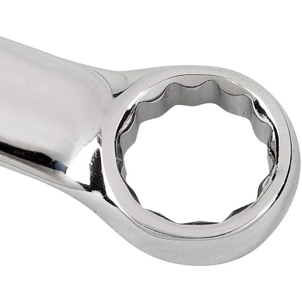 Urrea 12-Point Combination Wrench - 9/16"" Extra Long Mechanics Tool With Extended Reach & Nickel-Chrome Finish - 1218L
