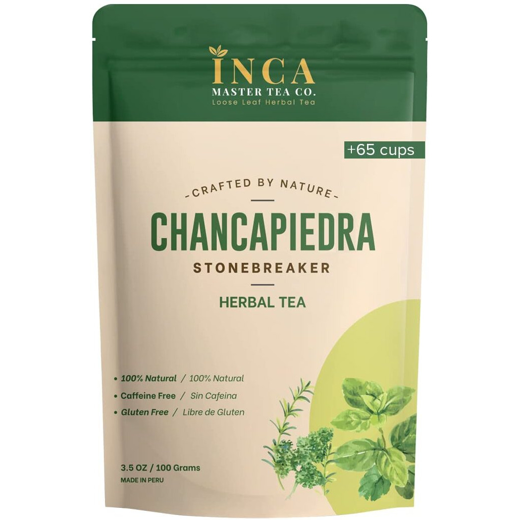 Inca Master Stone Breaker Chanca Piedra Tea - Kidney Stone Dissolver & Gallbladder Cleanse 100% Natural Organic Kidney Stone Breaker 100 Grams 3.5 Ounces