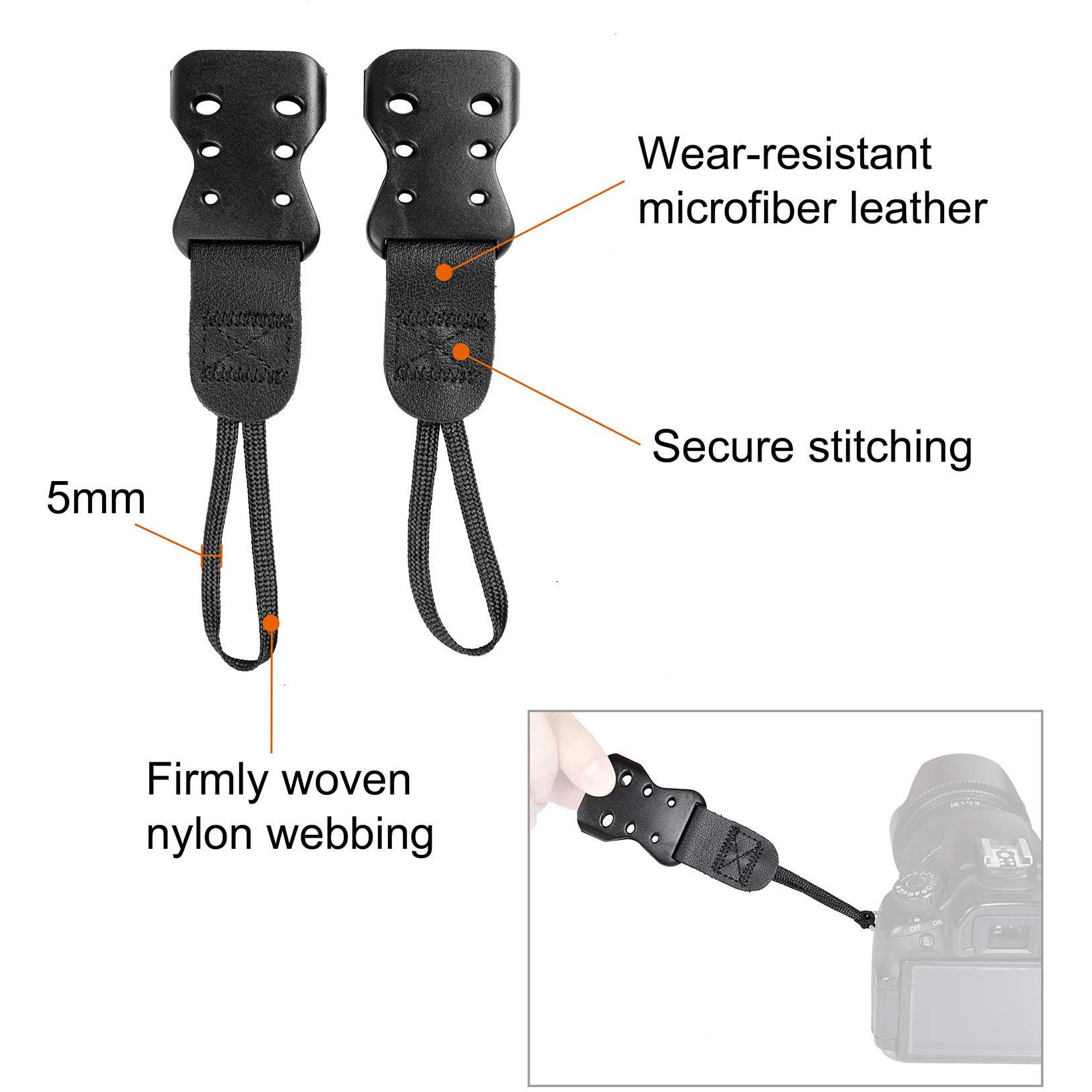 Camera Harness Strap,Cross Shoulder Quick Release Straps For Binoculars, Rangefinders,Harness Strap Compatible With Canon, Nikon, Sony And Dslr Slr Cameras-Black
