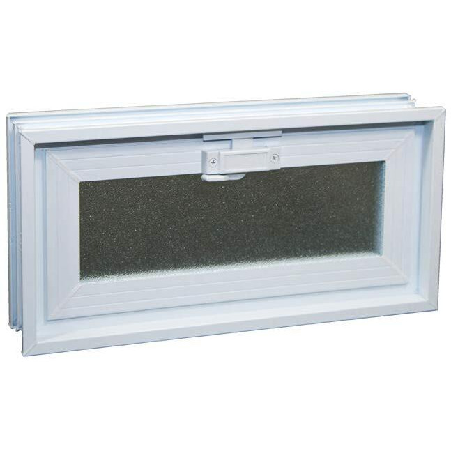 14X8 Hopper Window For Glass Blocks, Sheds, Cabins, Tiny Homes, Garages