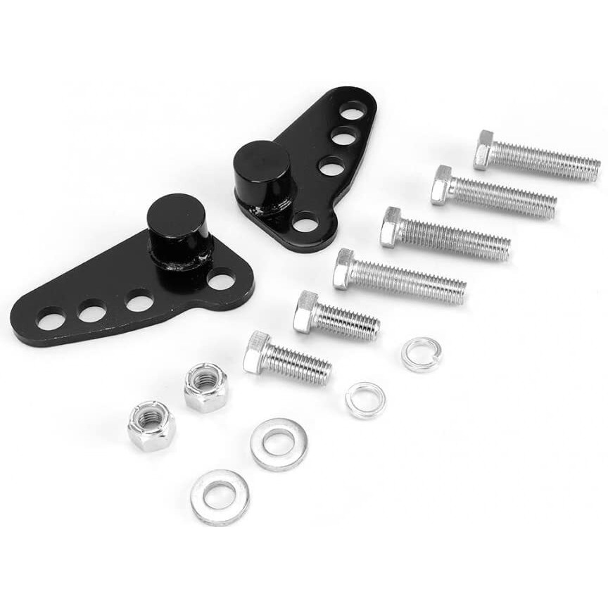 Motobiker 02-16 Harley Davidson Touring Street Glide Rear Adjustable Slam Lowering Kit 1-3 Inches 02 03 04 05 06 07 08 09 10 11 12 13 14 15 16 (Fits 2002 - 2016 Harley/Davidson Touring Models)
