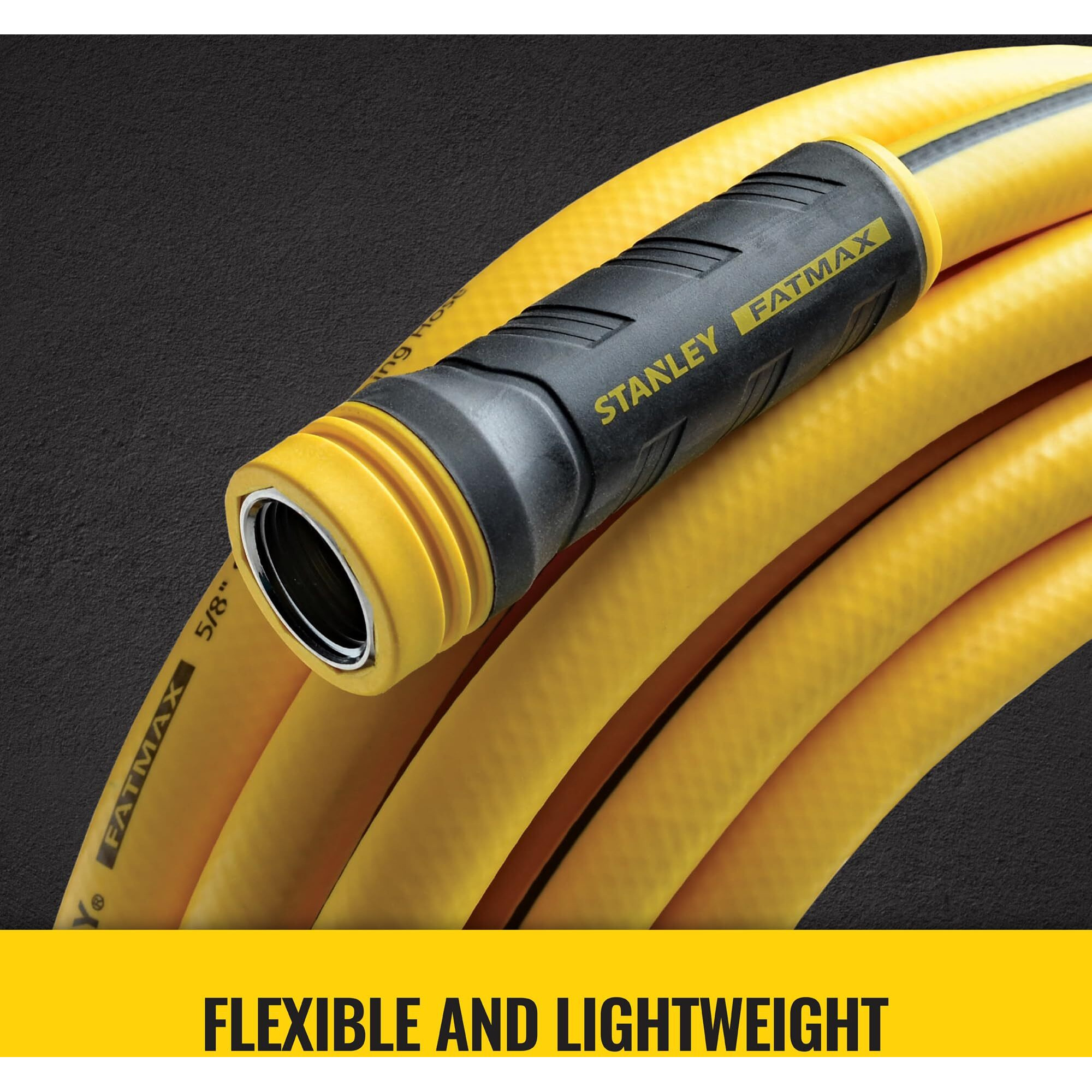 Stanley Garden Bds6652 Stanley Fatmax 5/8 X 100 Garden Hose, 100-Ft, Yellow