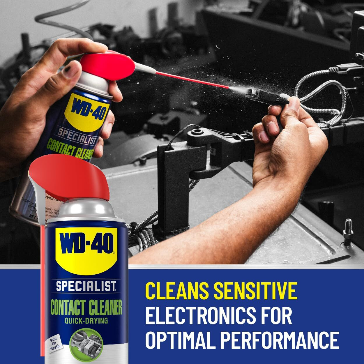 Wd-40 Specialist Contact Cleaner Spray, 11 Oz.