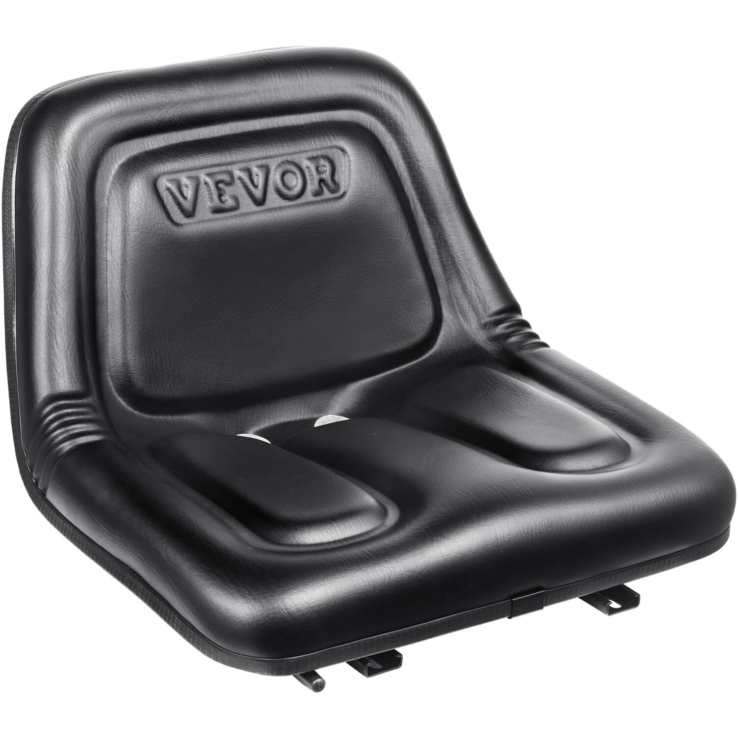 Vevor Universal Tracor Seat, Lawn Mower Seat With Micro Switch And Drainage Holes, 6.3-11.8 Inch Extended Slot Tractor Seat For Tractor Loader Excavator