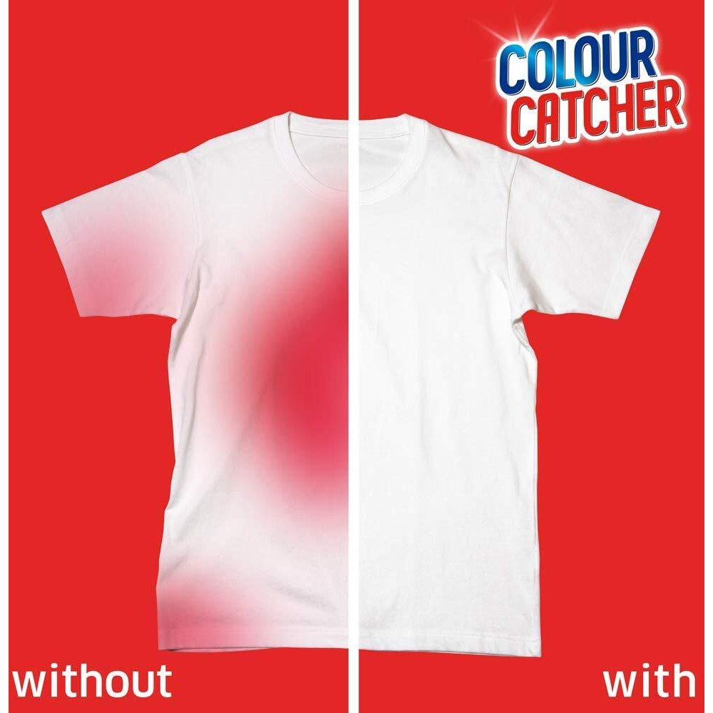 Colour Catcher Complete Action+ Laundry Sheets, Helps To Prevent Colour Run And Protects Brightness - 40 Sheets