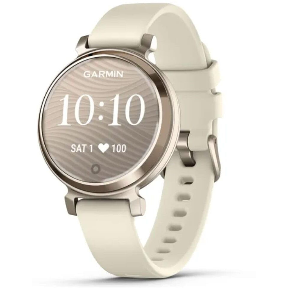 Garmin Lily 2, Small And Stylish Smartwatch, Hidden Display, Patterned Lens, Up To 5 Days Battery Life, Coconut
