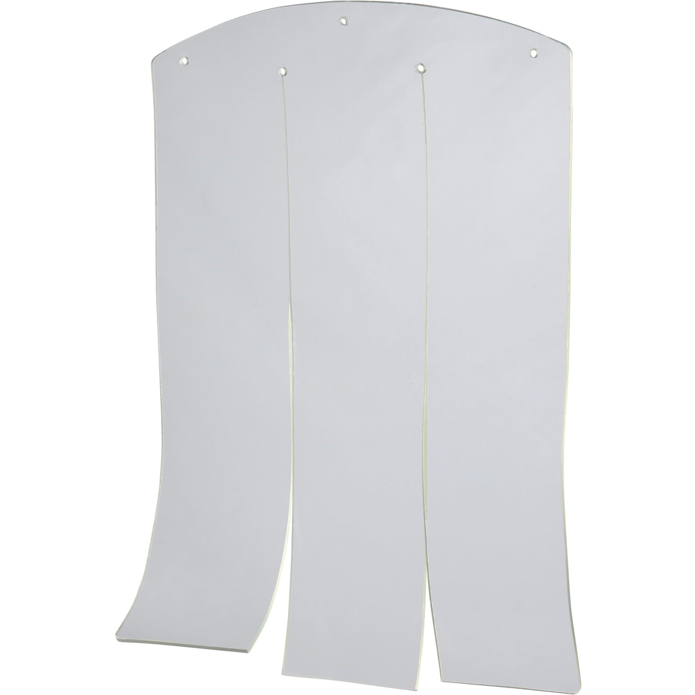 Trixie Natura Vinyl Dog Door Flap, Fits 14.75 X 21.5 In Dog House Opening, Replacement Doggie Door Flap, Clear Plastic