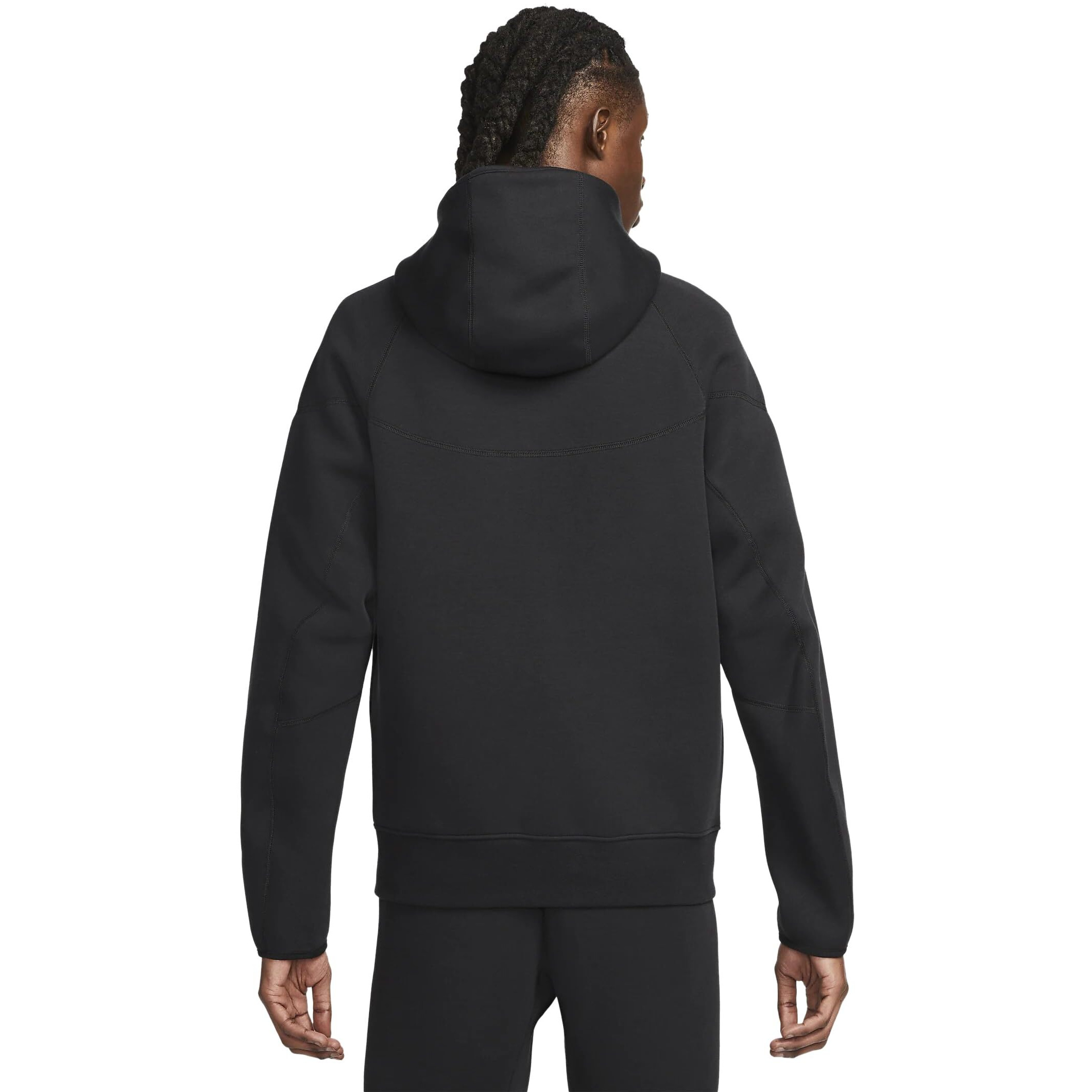 Nike Sportswear Tech Fleece Windrunner Men's Full-Zip Hoodie Size - Medium Black/Black