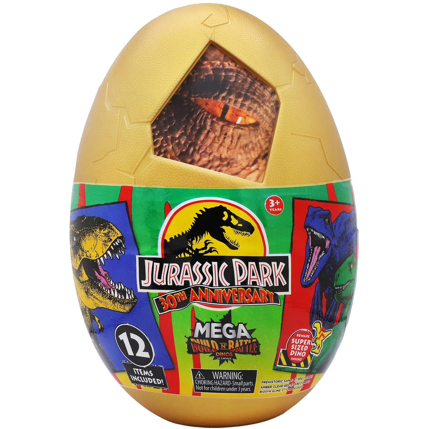 Captivz Jurassic Park 30Thanniversary Mega Egg