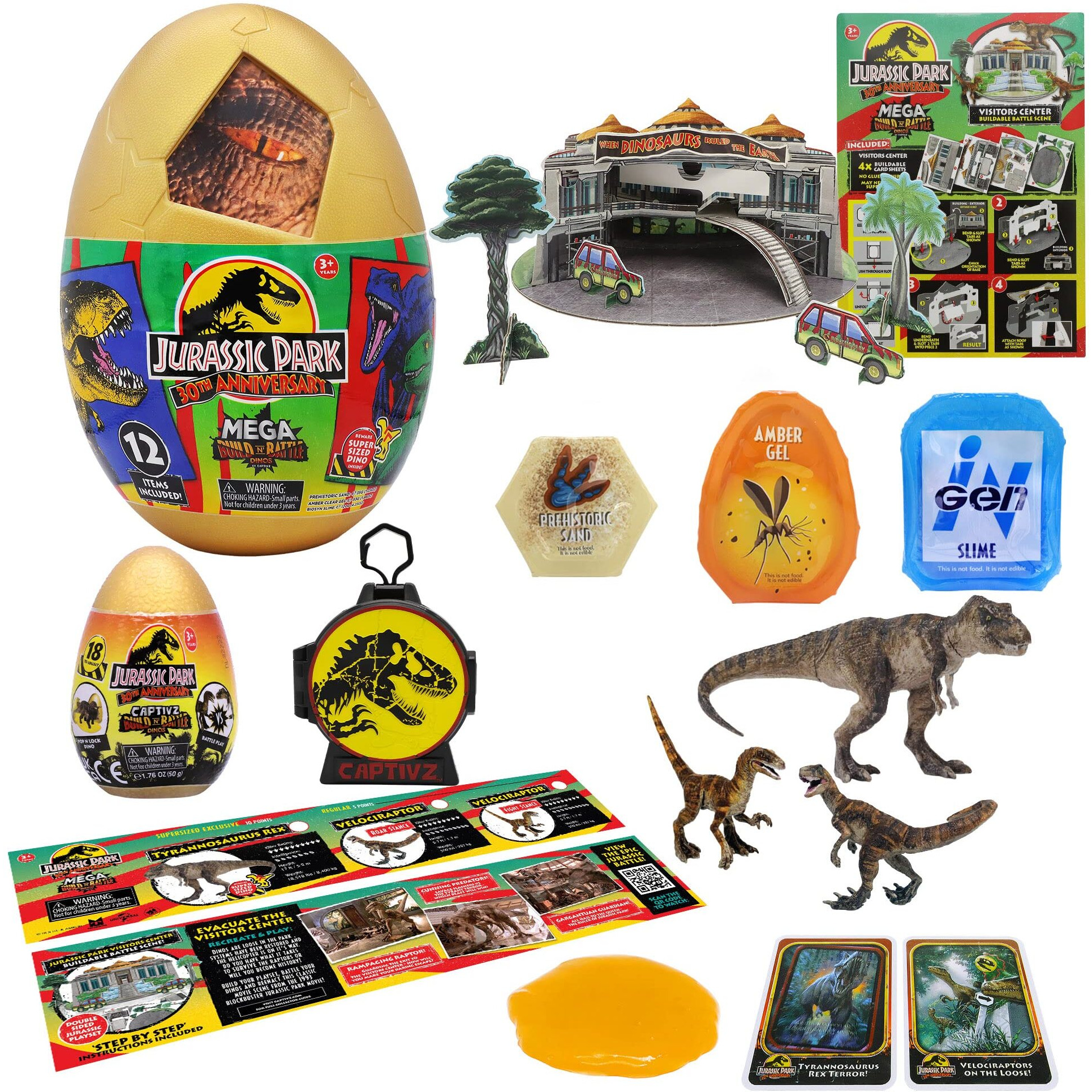 Captivz Jurassic Park 30Thanniversary Mega Egg
