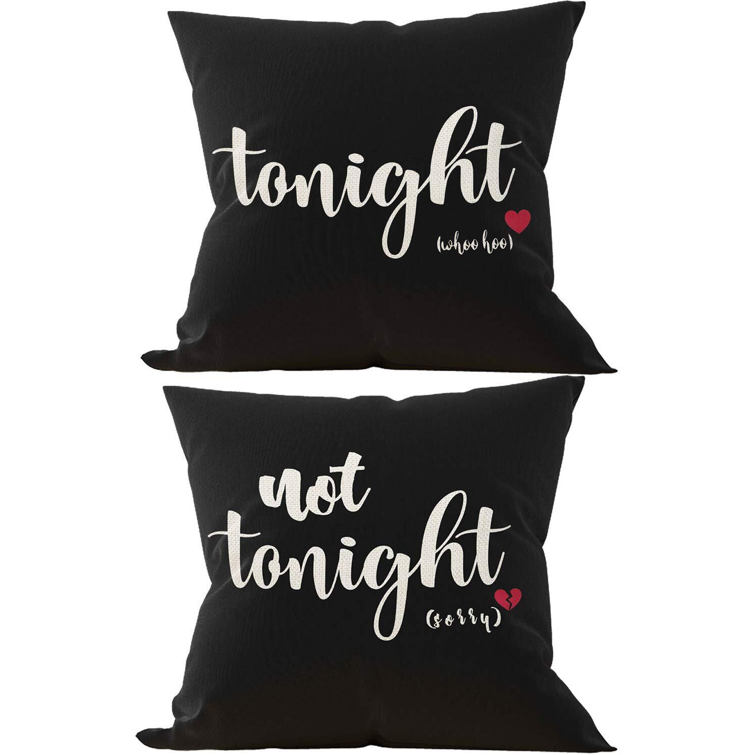 Bridal Shower Gift,Bridal Gift Pillows Covers 18X18,Bachelorette Gifts For Bride,Wedding Gifts For Bride,Clever Bridal Shower Gifts,Bridal Shower Gifts,Bachelorette Gifts For Bride Naughty(Black)