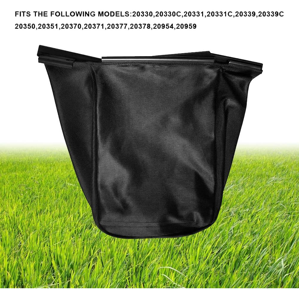 Mwedp 115-4664 Grass Bag, Compatible With Toro 22-Inch Lawnmower 20330 20331 20370 20371 20377 20378 - (Without Grass Catcher Frame)