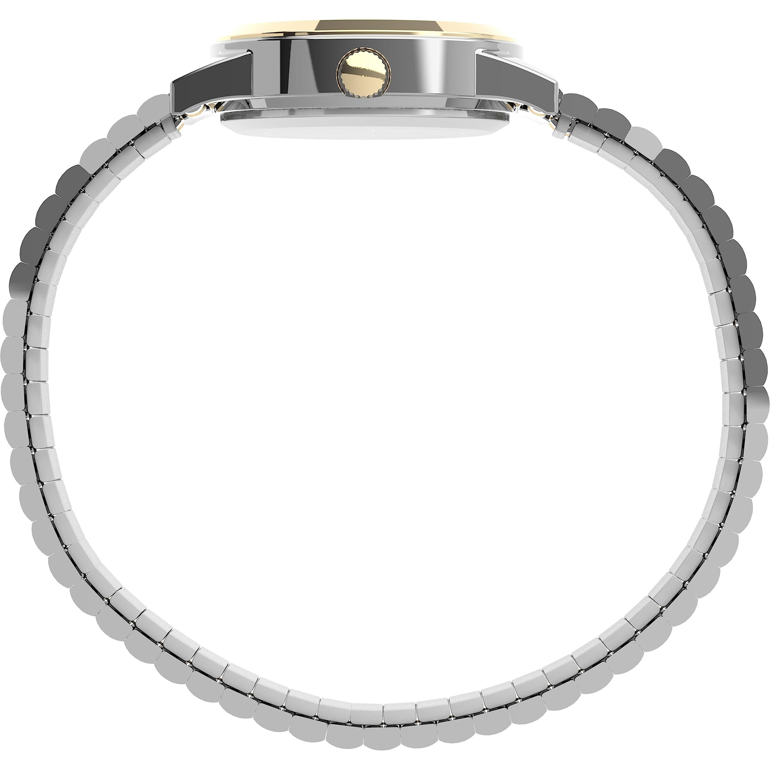 Timex Women's T2M828 Essex Avenue Two-Tone Stainless Steel Expansion Band Watch