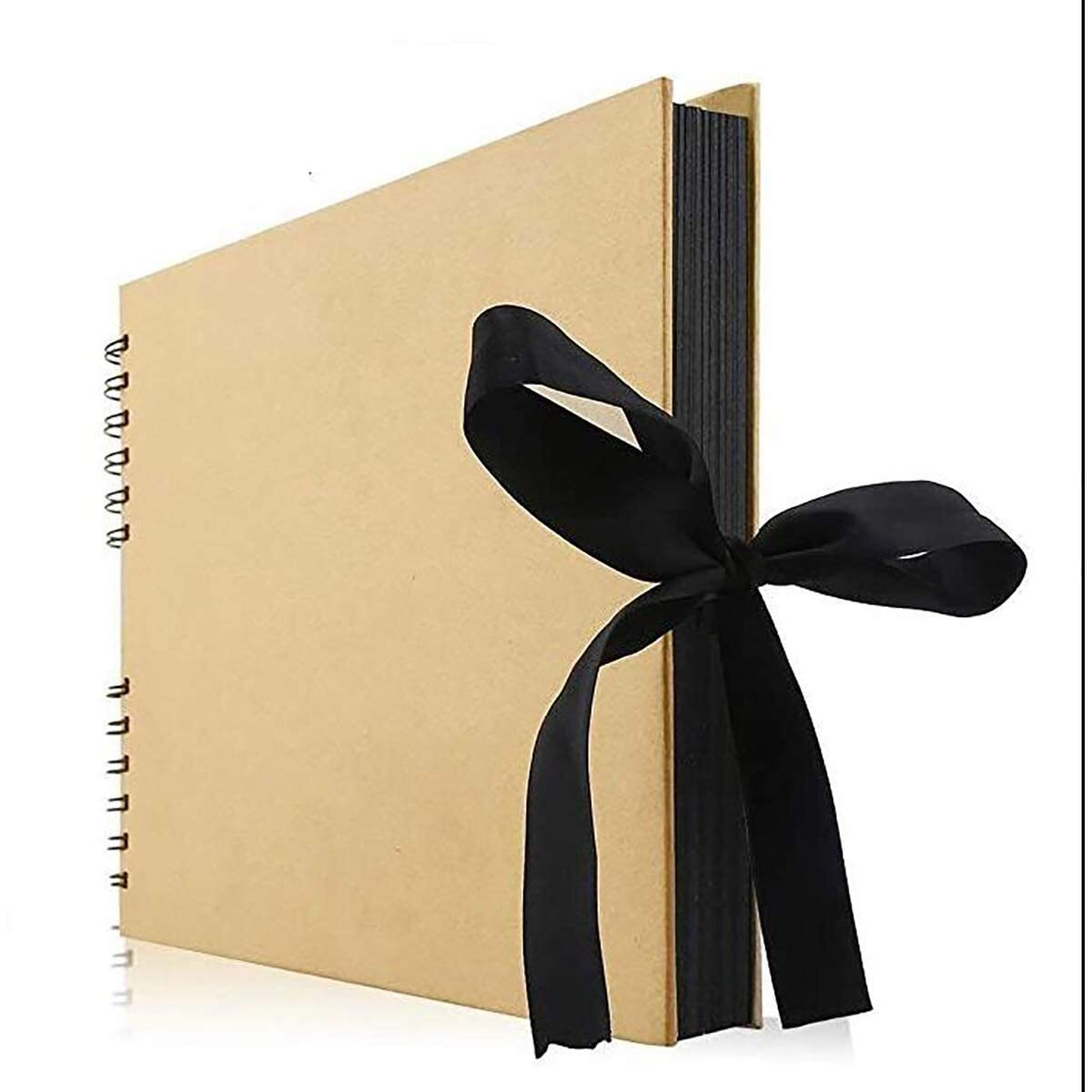 Gotideal Diy Scrapbook Album Craft Paper Wedding And Anniversary Photo Album Family Scrapbook,Diy Accessories And Scrapbooking Supplies,40 Sheets(Yellow)