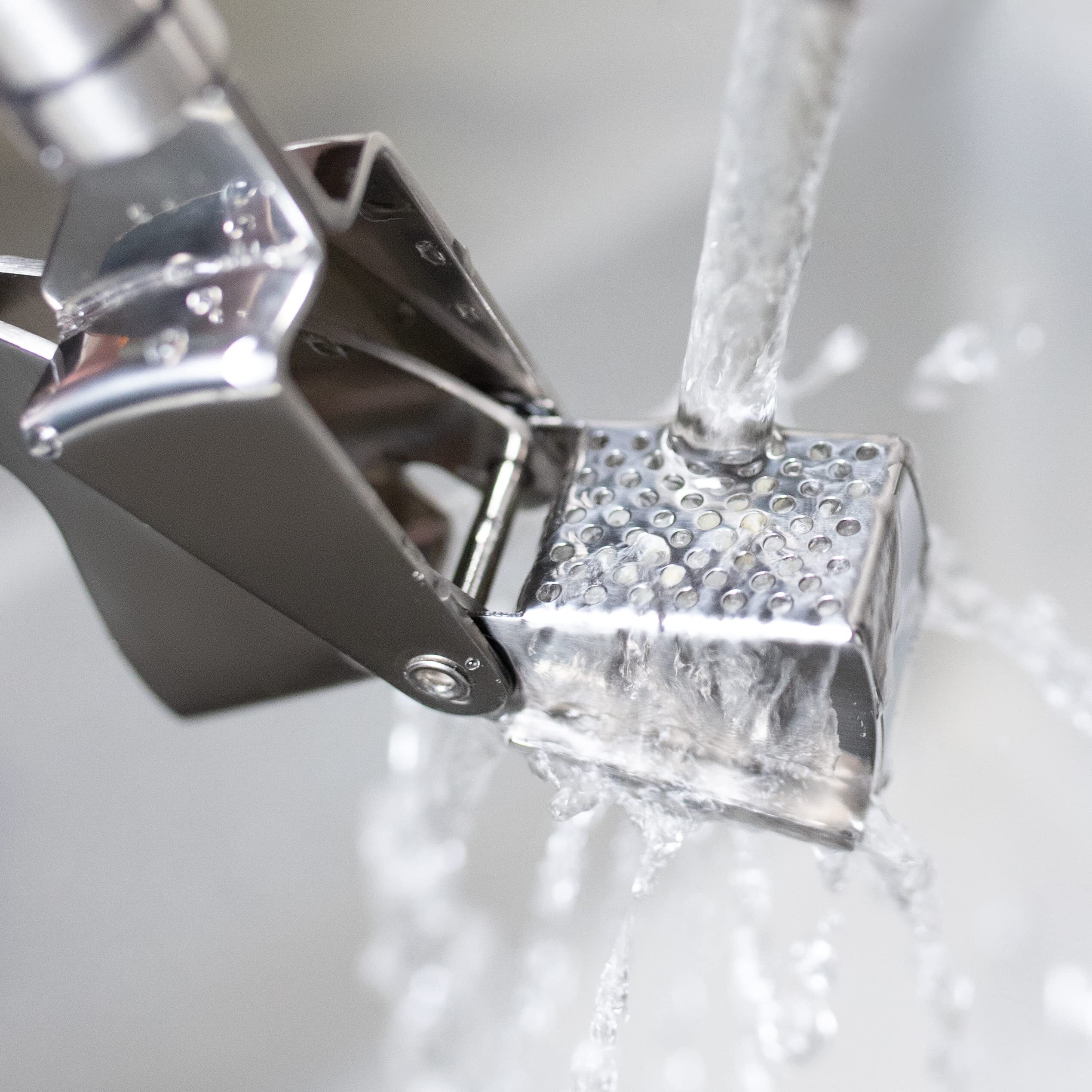 Deiss Pro Garlic Press And Silicone Garlic Peeler Set - Stainless Steel Rust Proof Garlic Mincer & Garlic Crusher For Ginger & Nuts, Garlic Roller Peeler - Easy To Squeeze And Clean, Dishwasher Safe