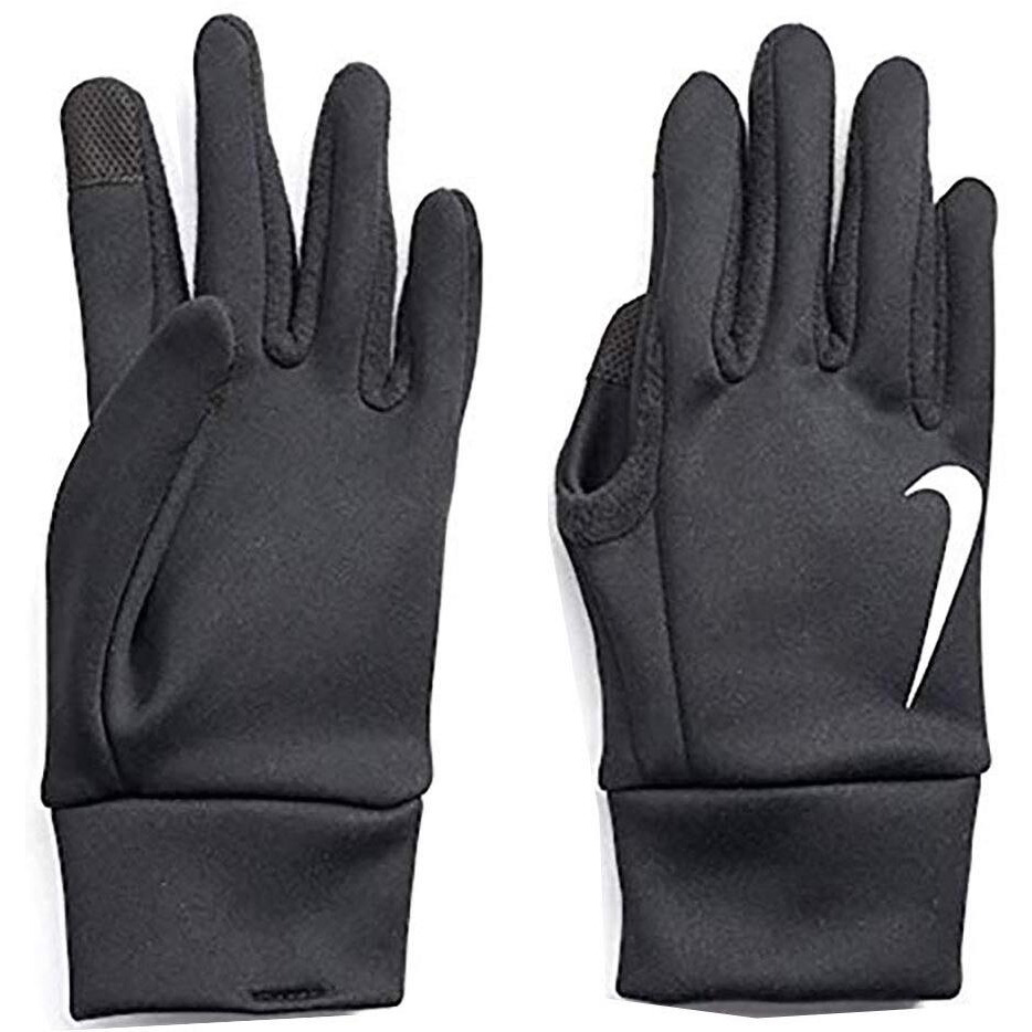 Nike Mens Thermal Therma Fit Fabric Touch Screen Capability Gloves (Small, Black)