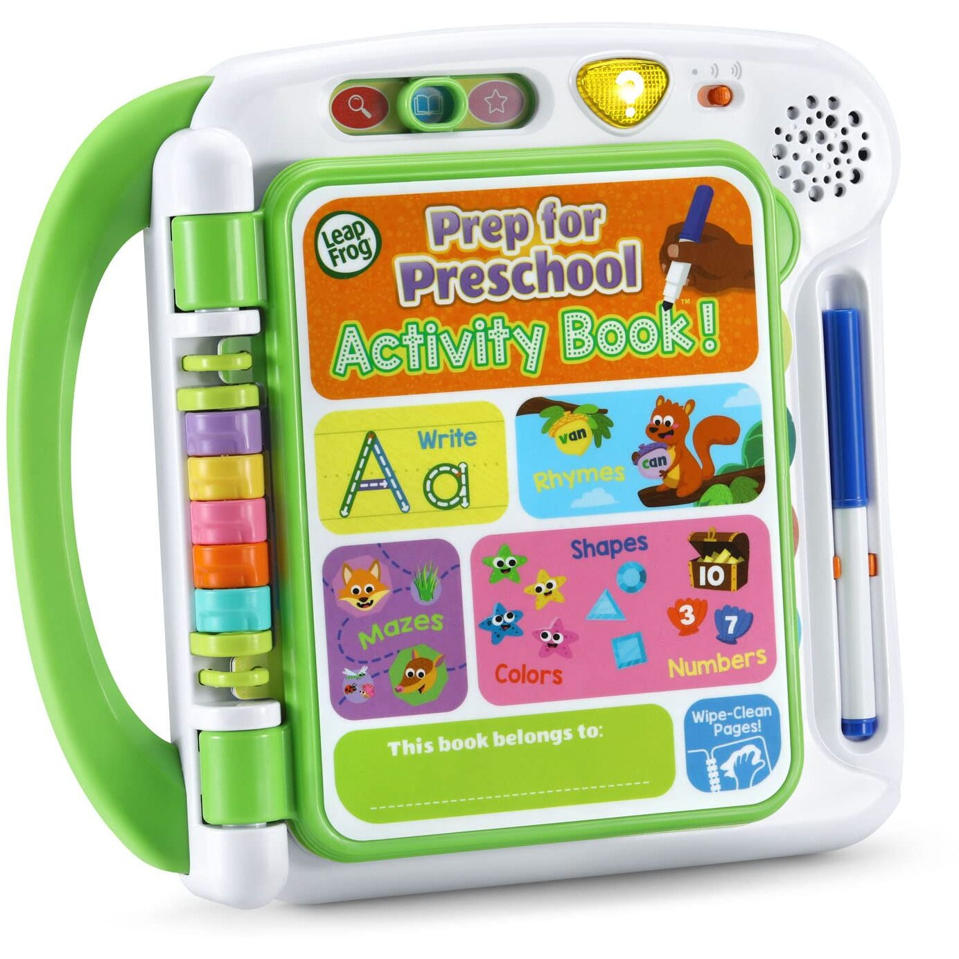 Leapfrog Prep For Preschool Activity Book,Green