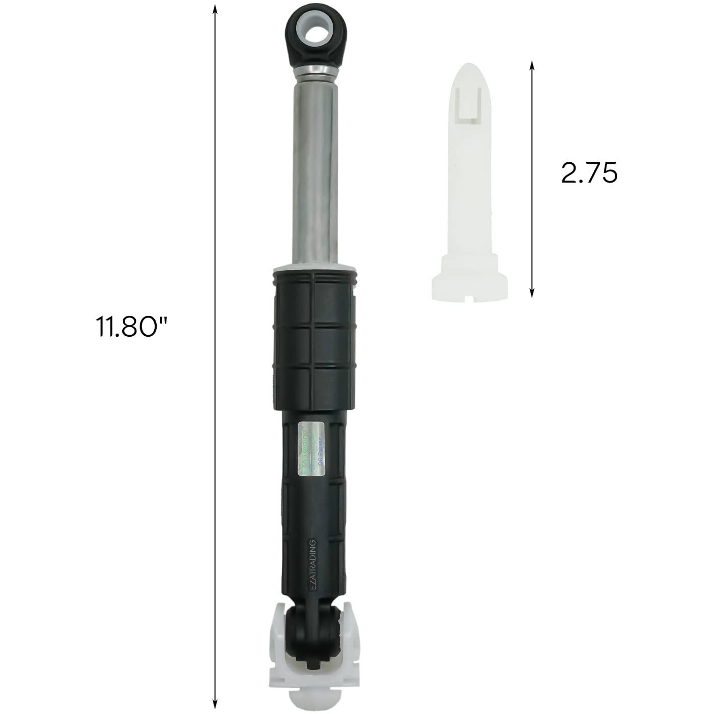 Wh01X10343 Washer Shock Absorber For Ge General Electric, Kenmore Washers Wh01X10425, Wh01X20826, Ap4265856, Wh01X10260, 1264427, Ah1482318, Ea1482318, Wh01X10385-4 Pack - 1 Year Warranty