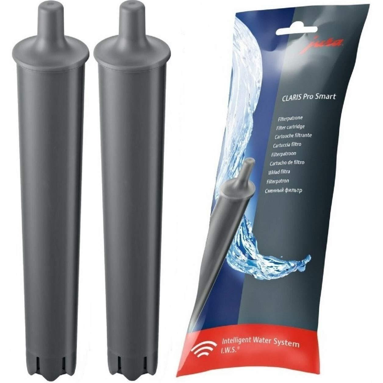 Jura Set Of 2 Claris Pro Smart Waterfilter For We6 We8 X6 X8 Giga X8, 72819, Set Of 2