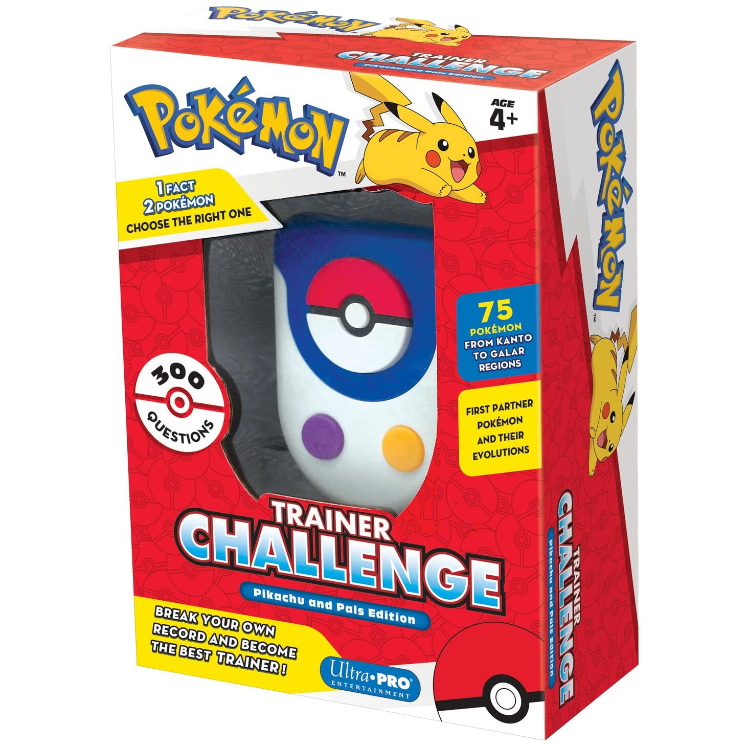 Pokemon Trainer Challenge Edition Toy I Will Guess It Electronic Voice Recognition Guessing Brain Games Pokemon Games Go Digital Travel Board Games Pok  Mon Games