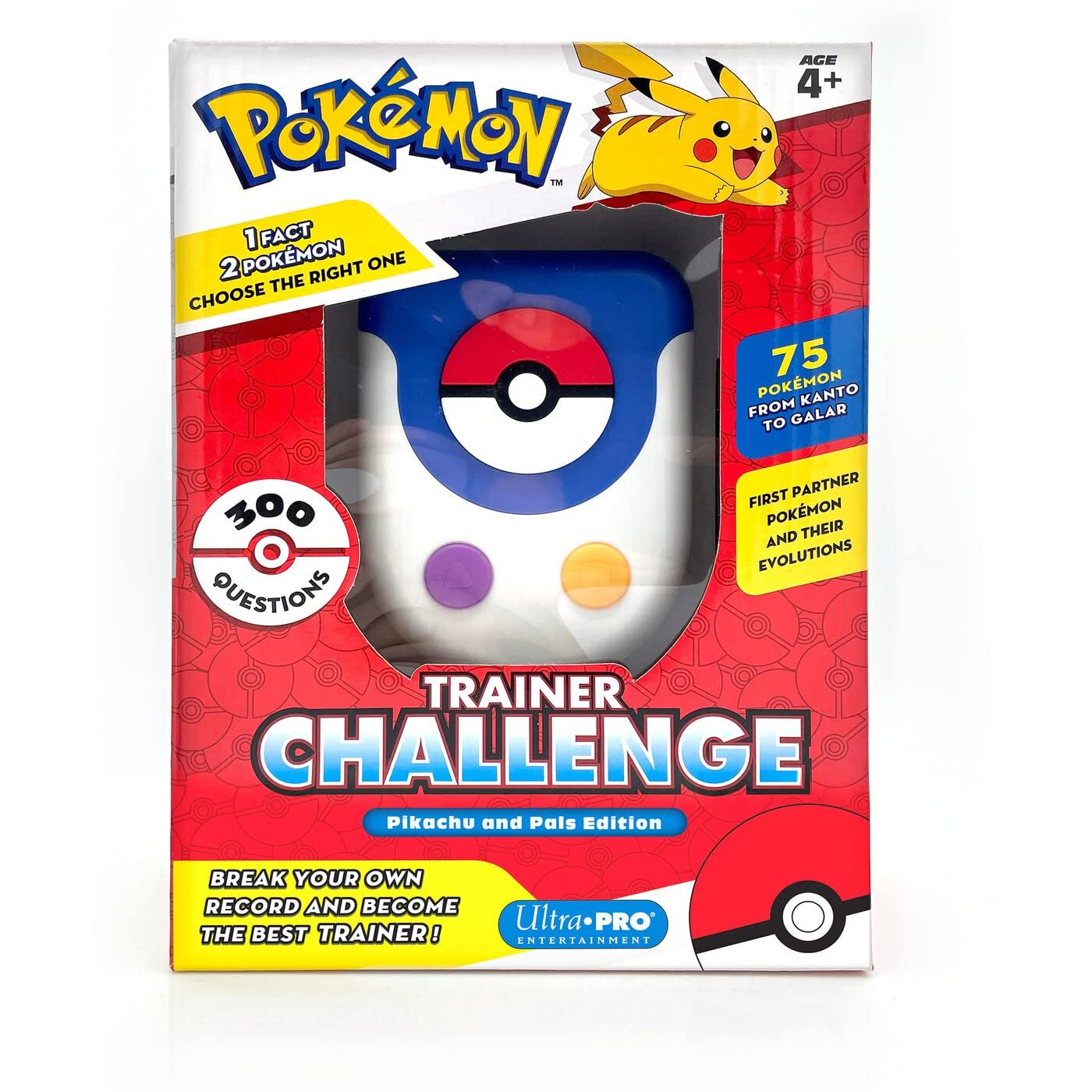 Pokemon Trainer Challenge Edition Toy I Will Guess It Electronic Voice Recognition Guessing Brain Games Pokemon Games Go Digital Travel Board Games Pok  Mon Games