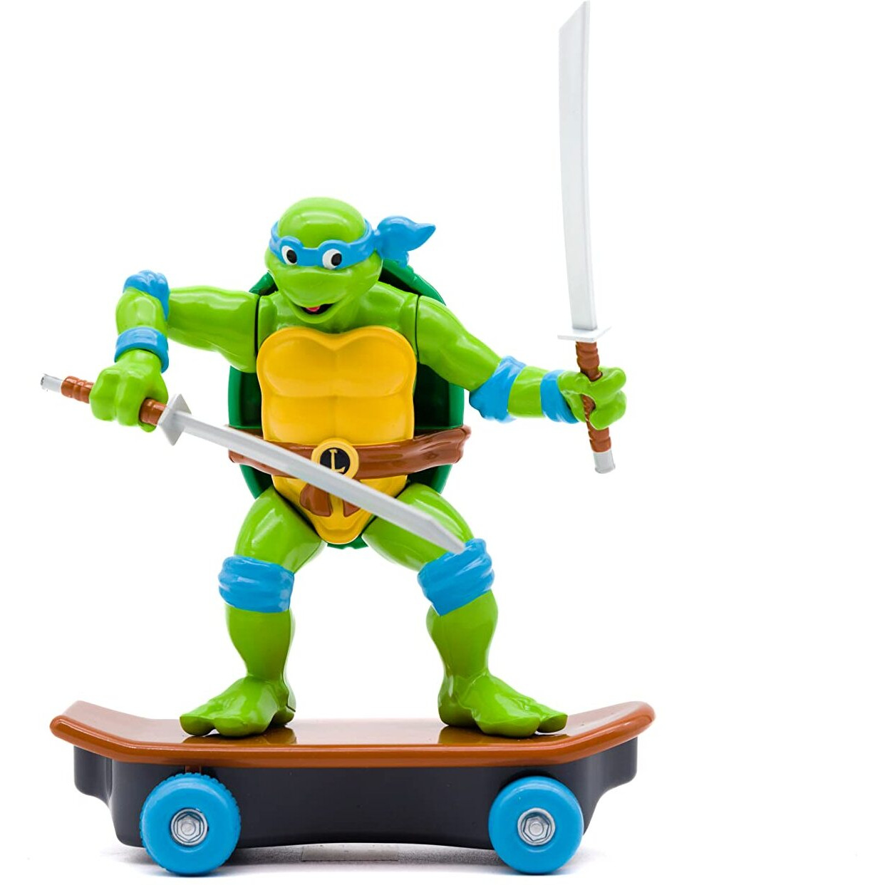 Teenage Mutant Ninja Turtles 5"" Sewer Shredders Leonardo Classic Edition Ages 3+ - Battle & Shred With Signature Katanas