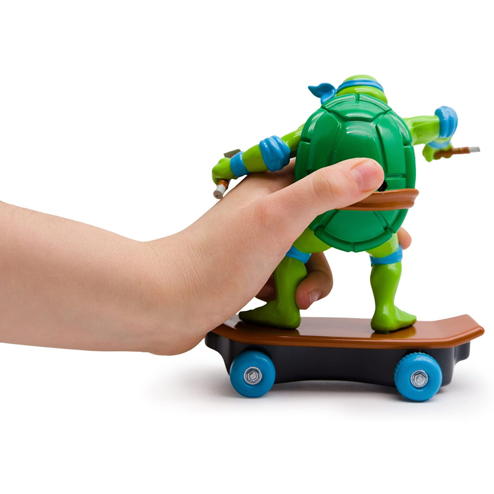 Teenage Mutant Ninja Turtles 5"" Sewer Shredders Leonardo Classic Edition Ages 3+ - Battle & Shred With Signature Katanas