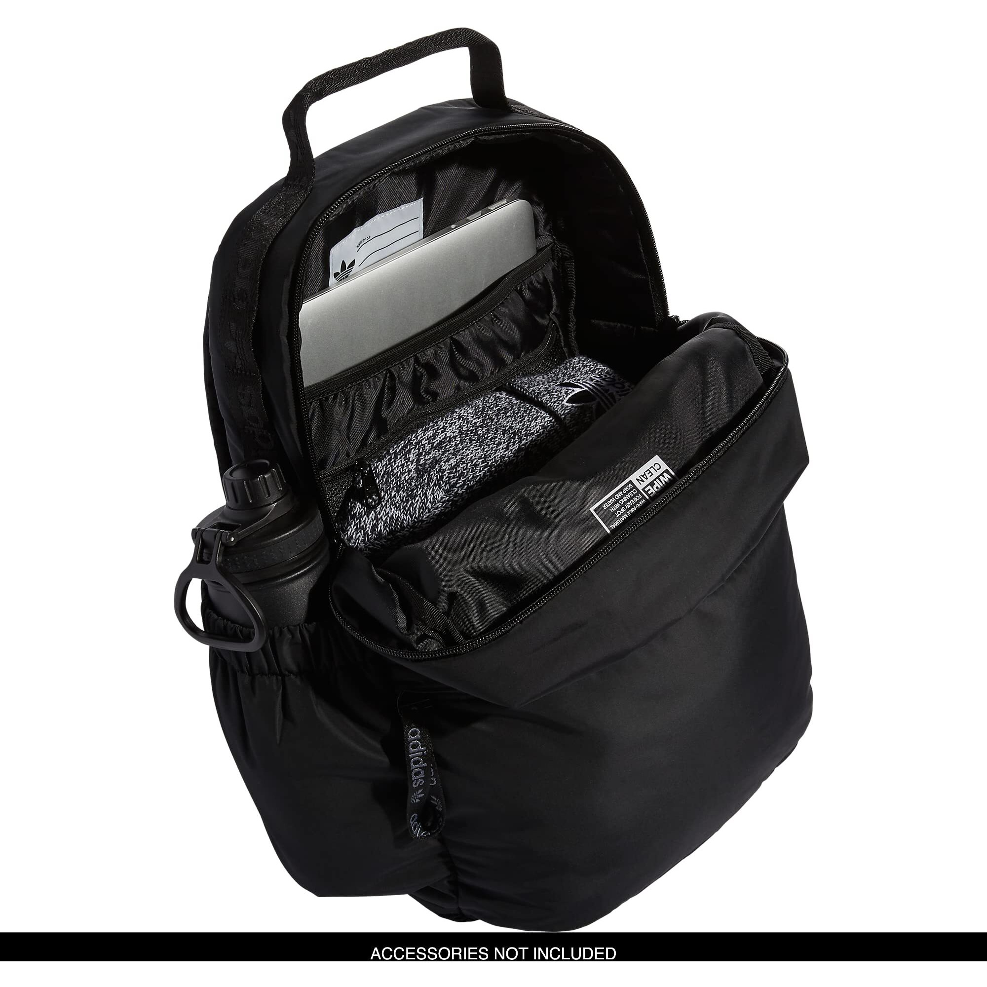 Adidas Originals Puffer Backpack, Black, One Size