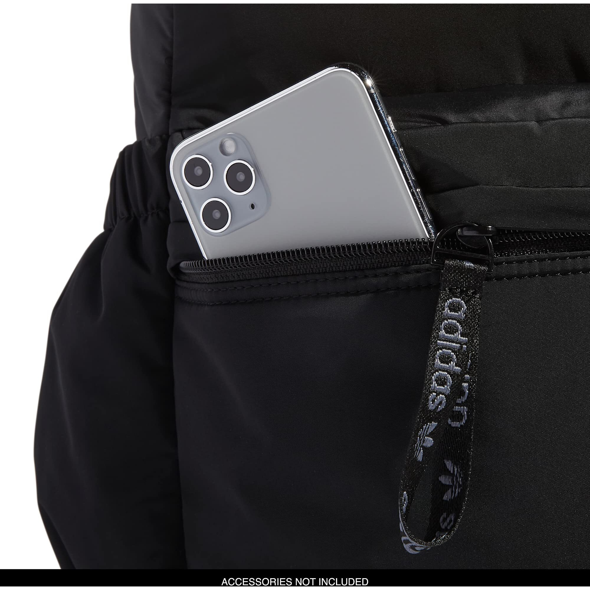 Adidas Originals Puffer Backpack, Black, One Size