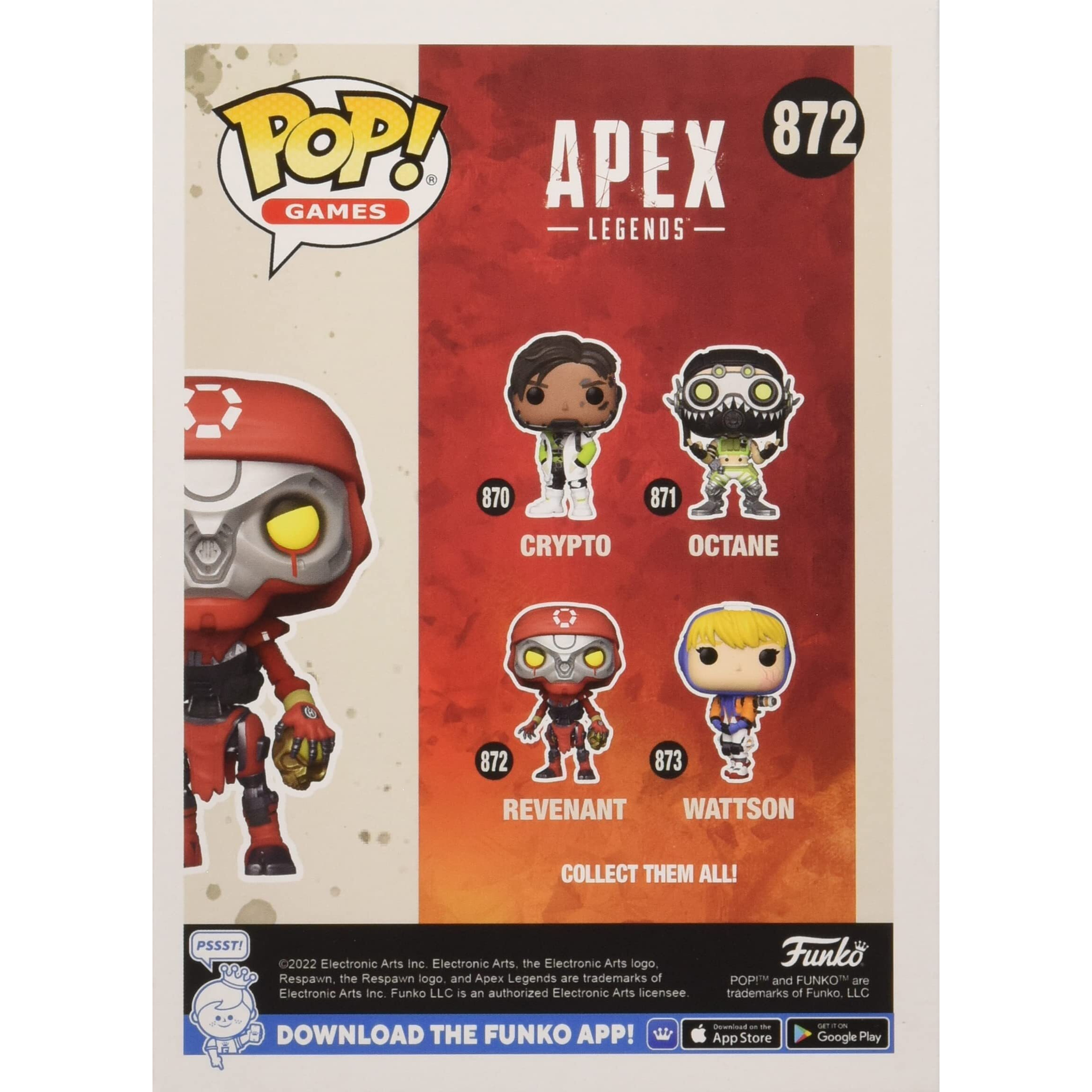 Funko Pop Pop Games Apex Legends - Revenant, Multicolor