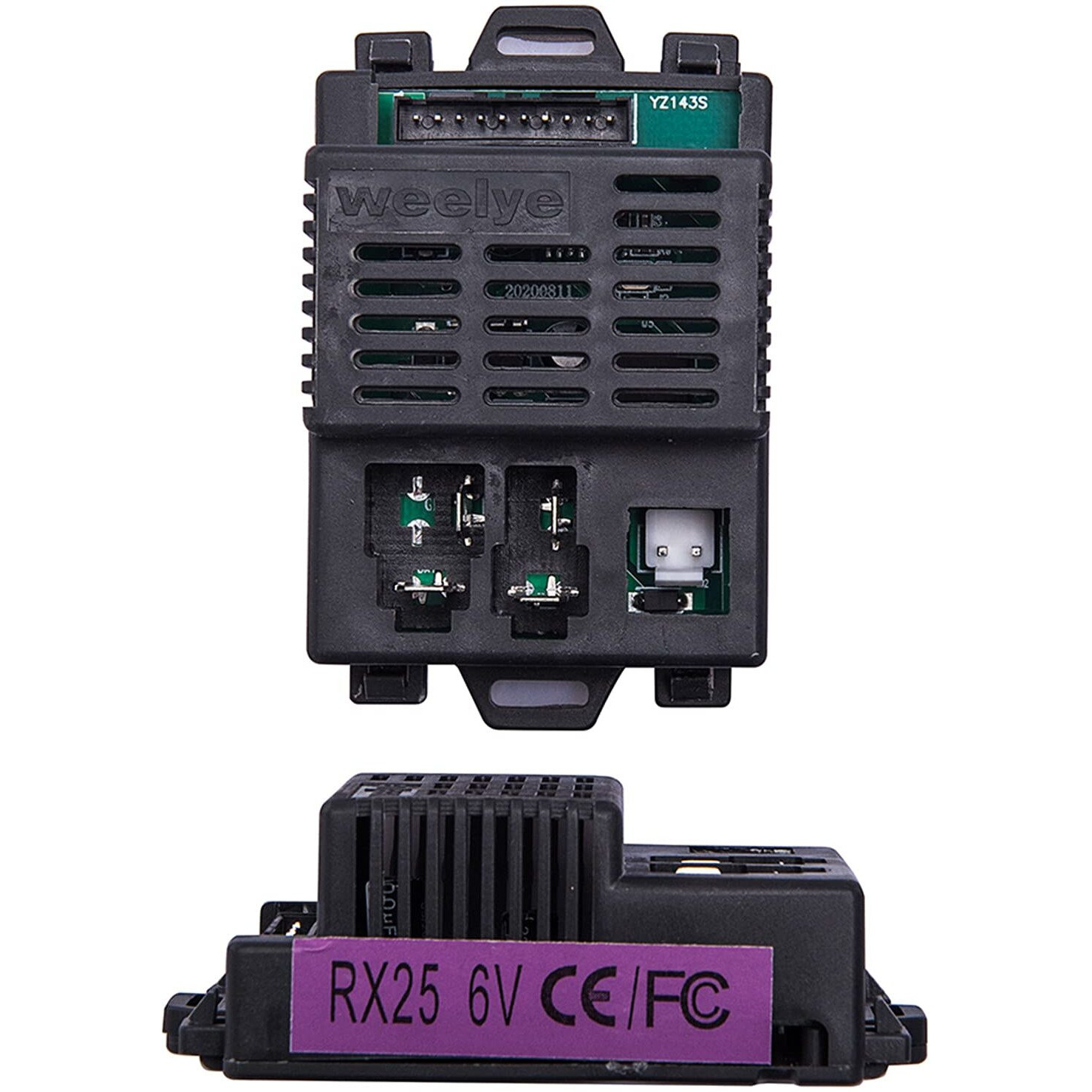 Rx25 6V Kids Powered Ride On Car 2.4G Bluetooth Remote Control And Receiver Kit, For Bumper Car Controller Accessories Replacement Parts