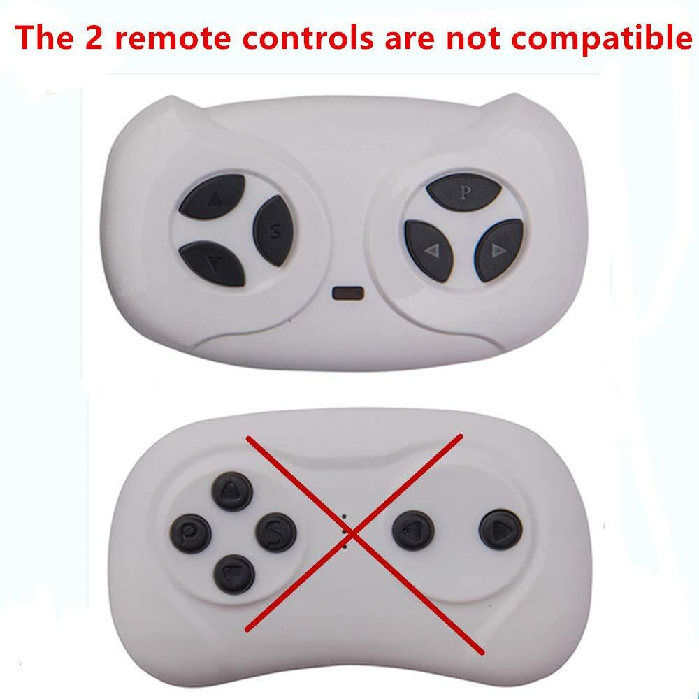 Fulihua Children's Electric Car White Remote Control Transmitter Handle Accessories Children's Electric Toy Car Replacement Parts