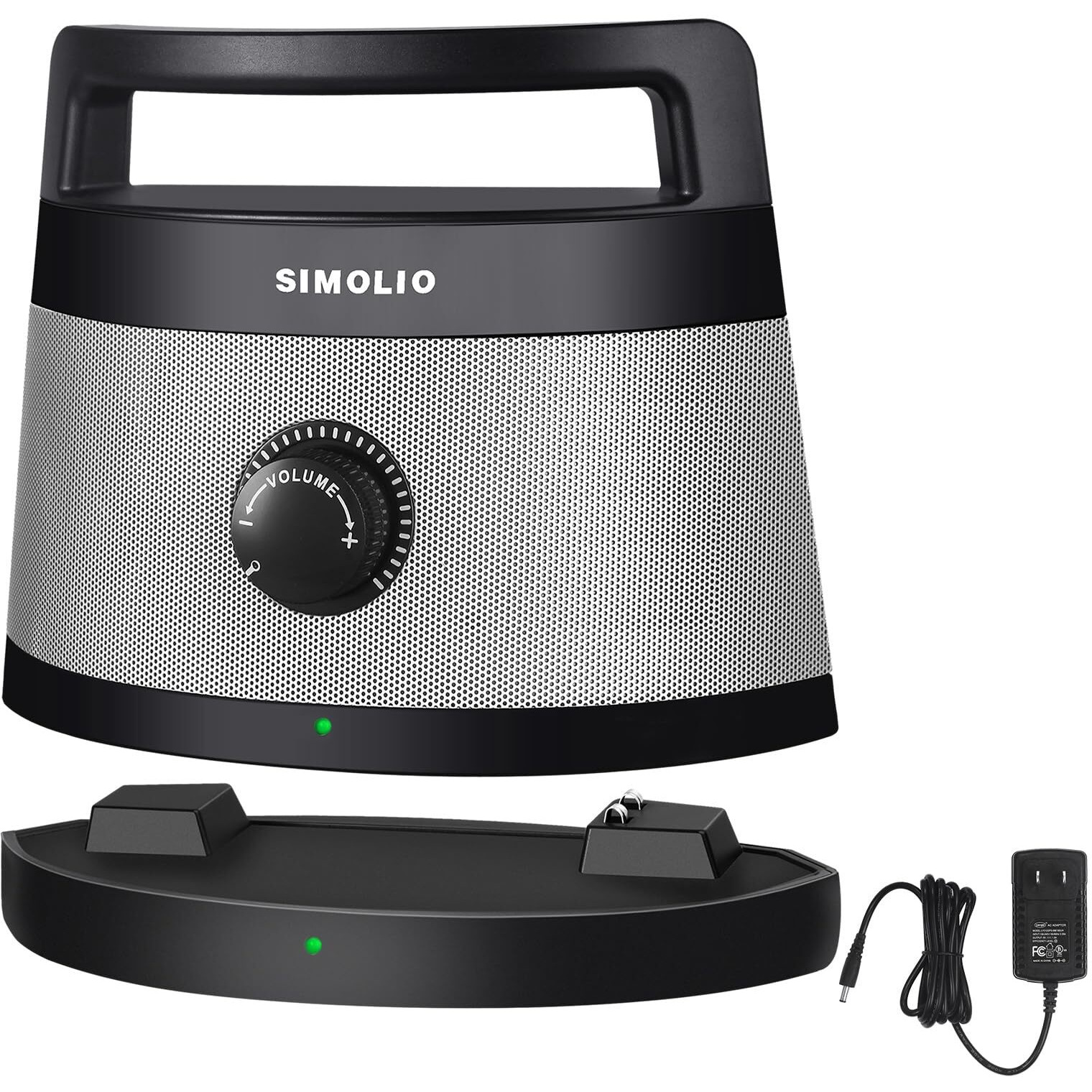 Simolio Wireless Speakers For Tv, Portable, Assistive, Clarifying Dialog Tv Speaker For Hard Of Hearing & Seniors, Gifts For Elderly, Compatible With Optical/Rca/Headphone Ported Tv, No Delay, Sm621D