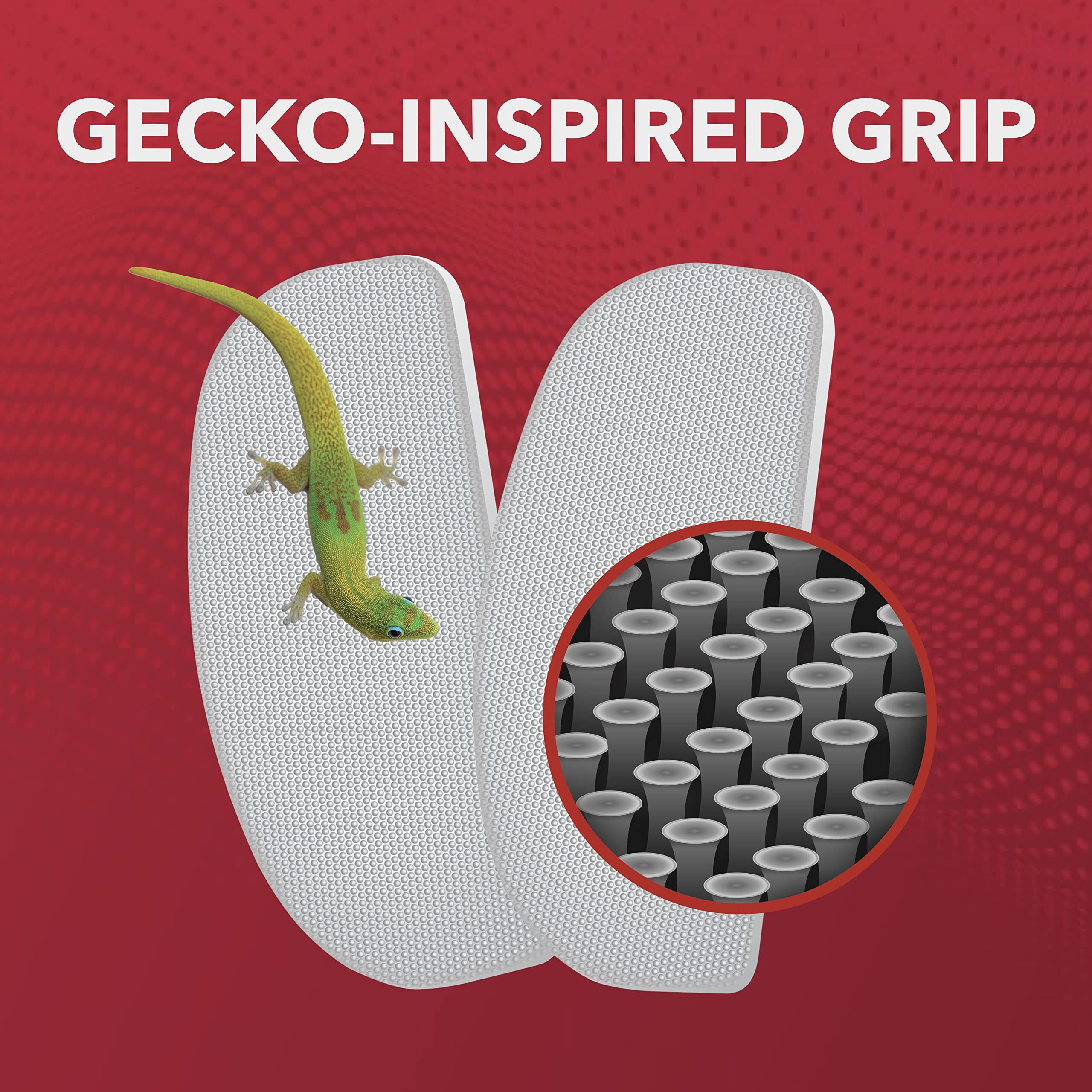 Setex Gecko Grip 1Mm Anti Slip Eyeglass Nose Pads, (5 Black Pair) Usa Made, 2500 Innovative Microstructured Fibers Per Nose Pad, 1Mm X 7Mm X 16Mm