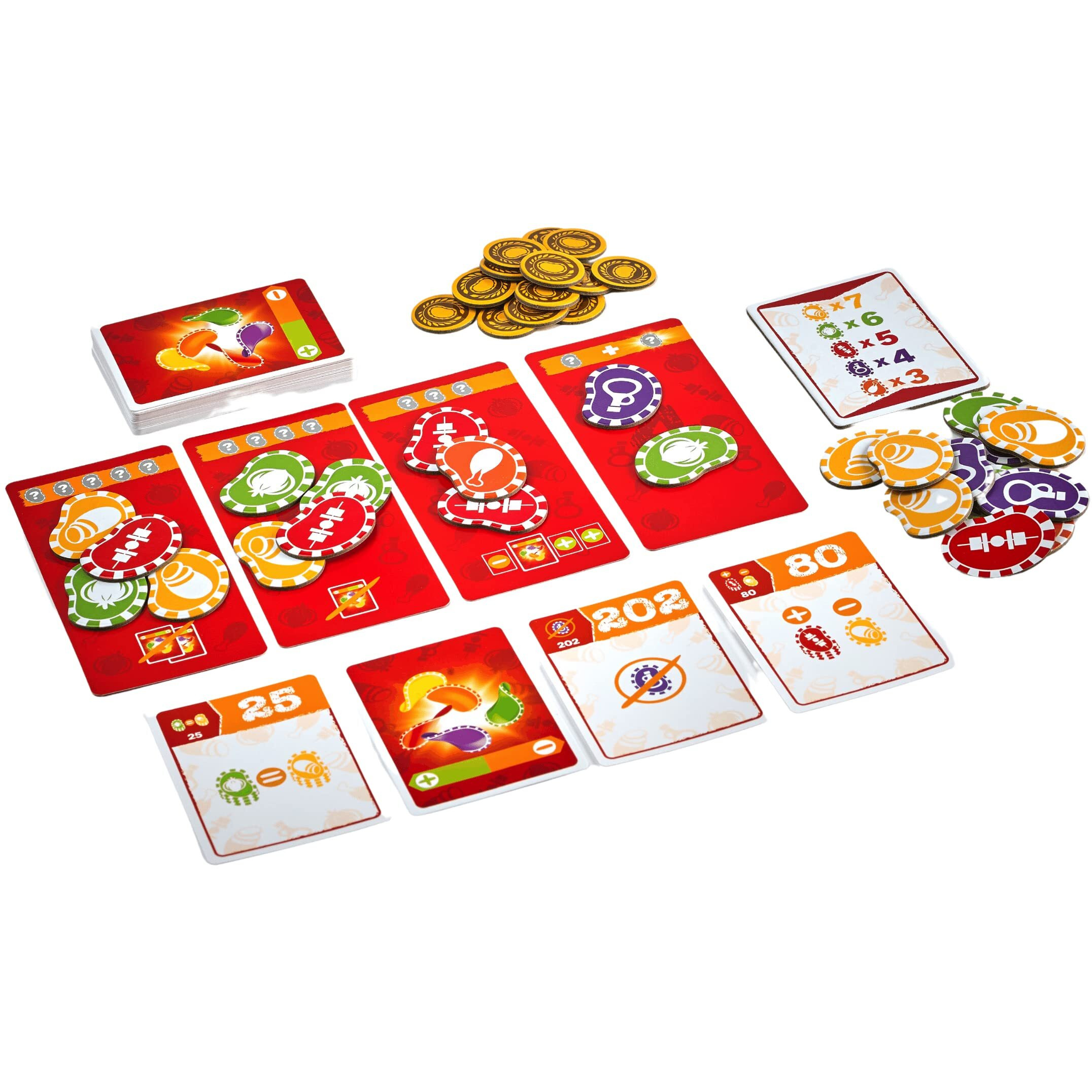 Blue Orange Games Bag Of Chips Board Game - Family Or Adult Party Strategy Board Game For 2 To 5 Players. Recommended For Ages 8 & Up.