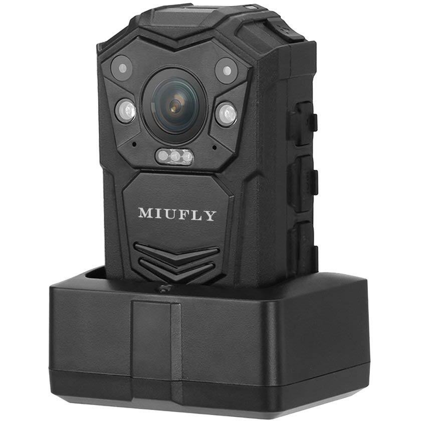 Miufly 1296P Fhd Body Camera Indoor And Outdoor Use With 2 Inch Display, Gps, Night Vision (64Gb)
