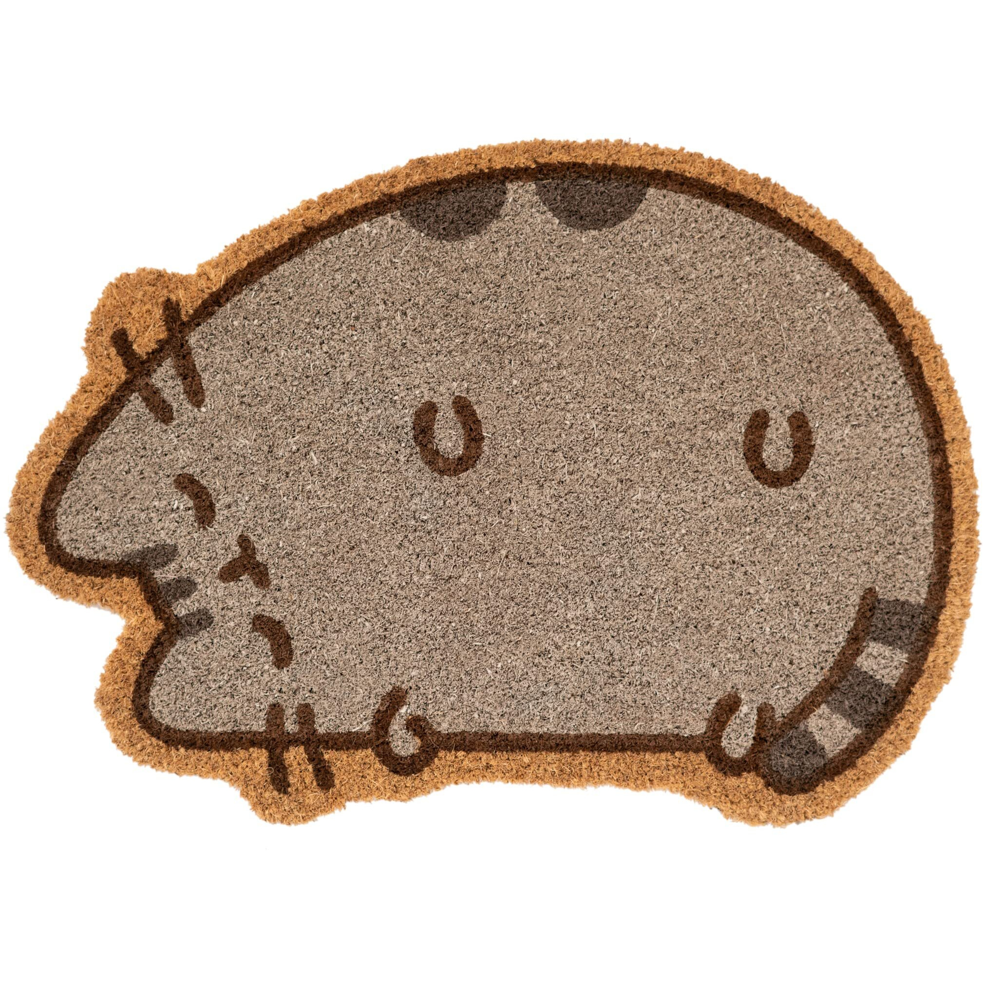 Grupo Erik Official Pusheen Door Mat 15.7 X 23.6 Inches, Front Door Mat - Indoor Outdoor Floor Doormat Rug Entryway Welcome Mats - Entrance Shoe Scraper - Pusheen Gifts