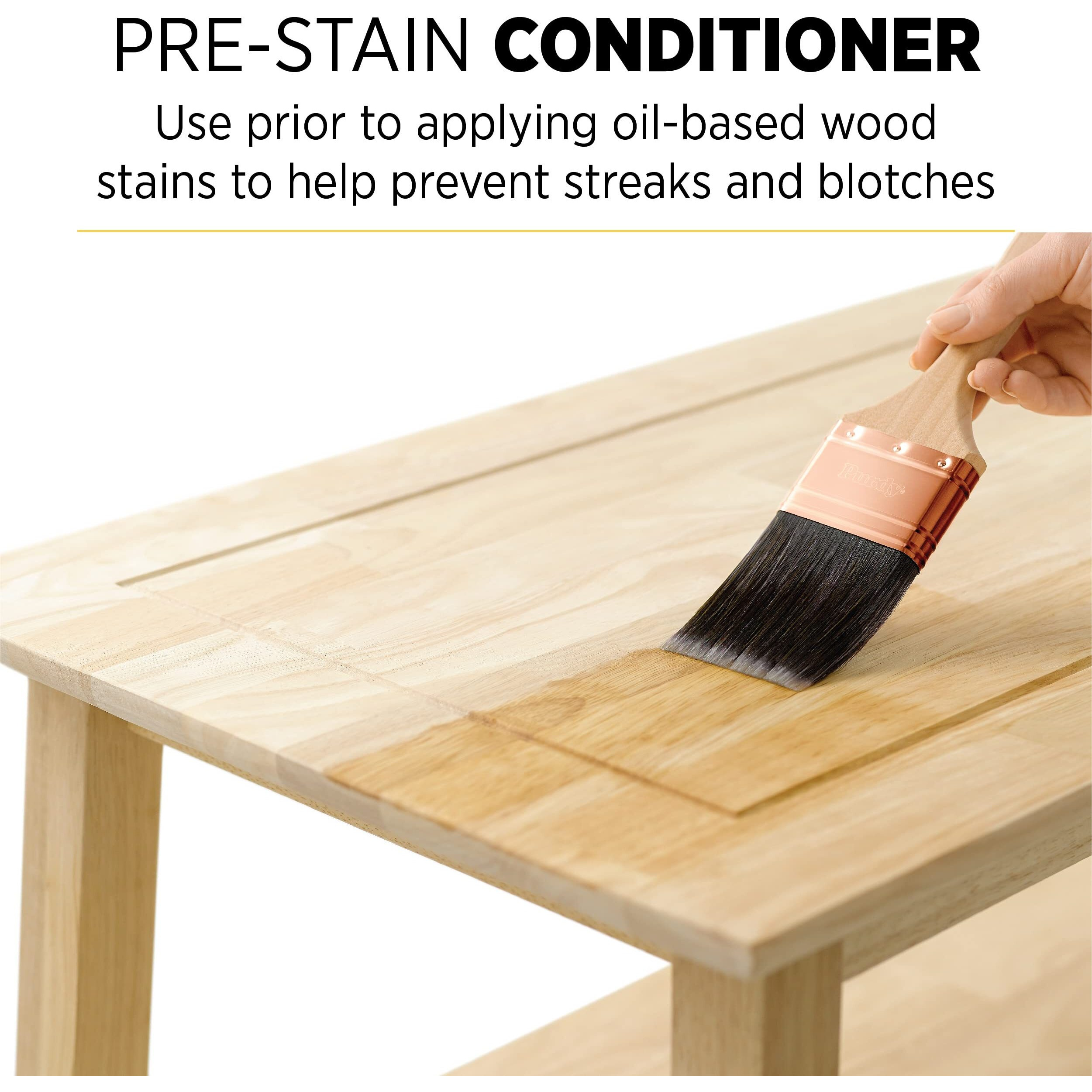 1/2 Pt Minwax 13407 Clear Pre-Stain Oil-Based Wood Conditioner