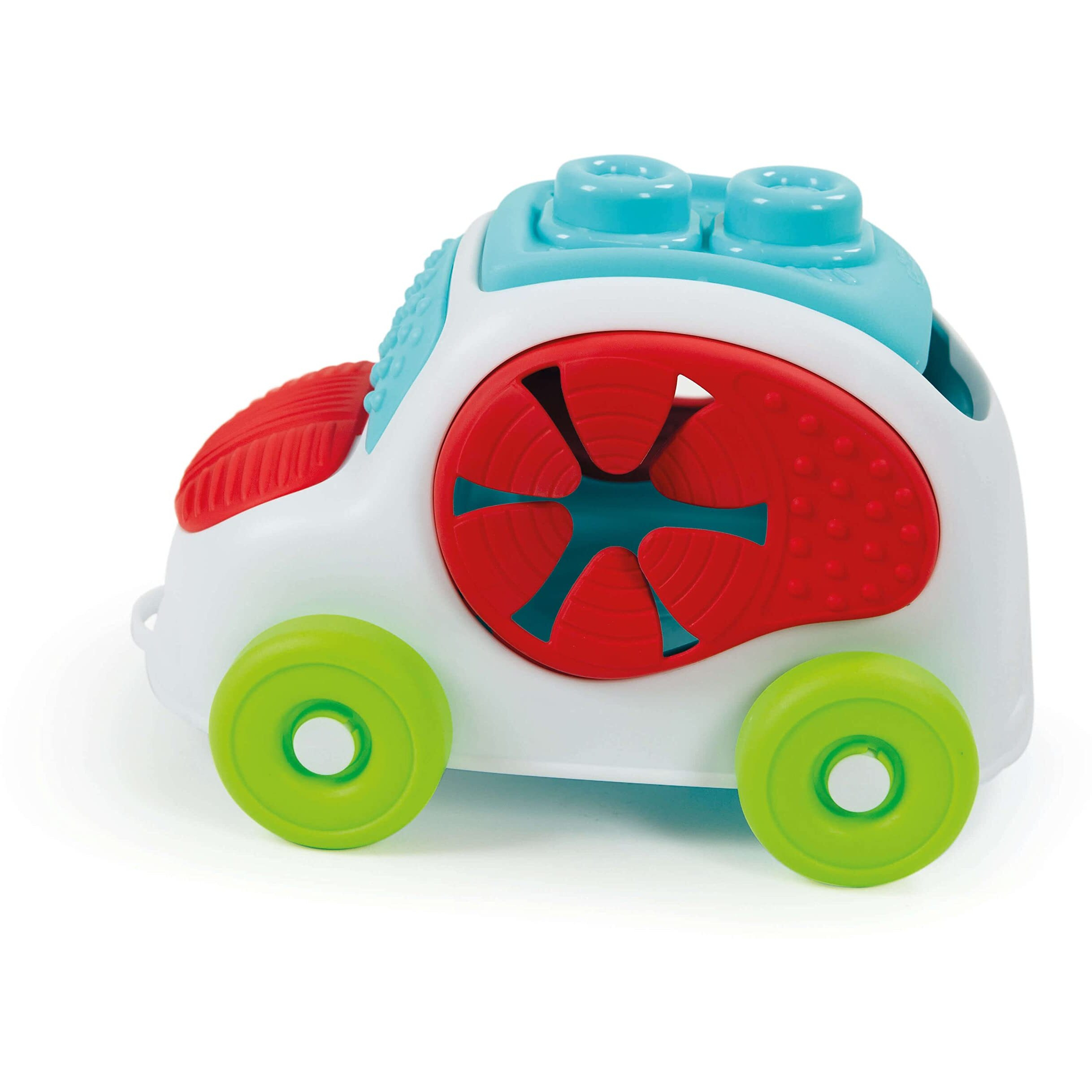 Clementoni 17315 Soft Clemmy Sensory Car For Babies And Toddlers, Ages 6 Months Plus, Multi-Coloured