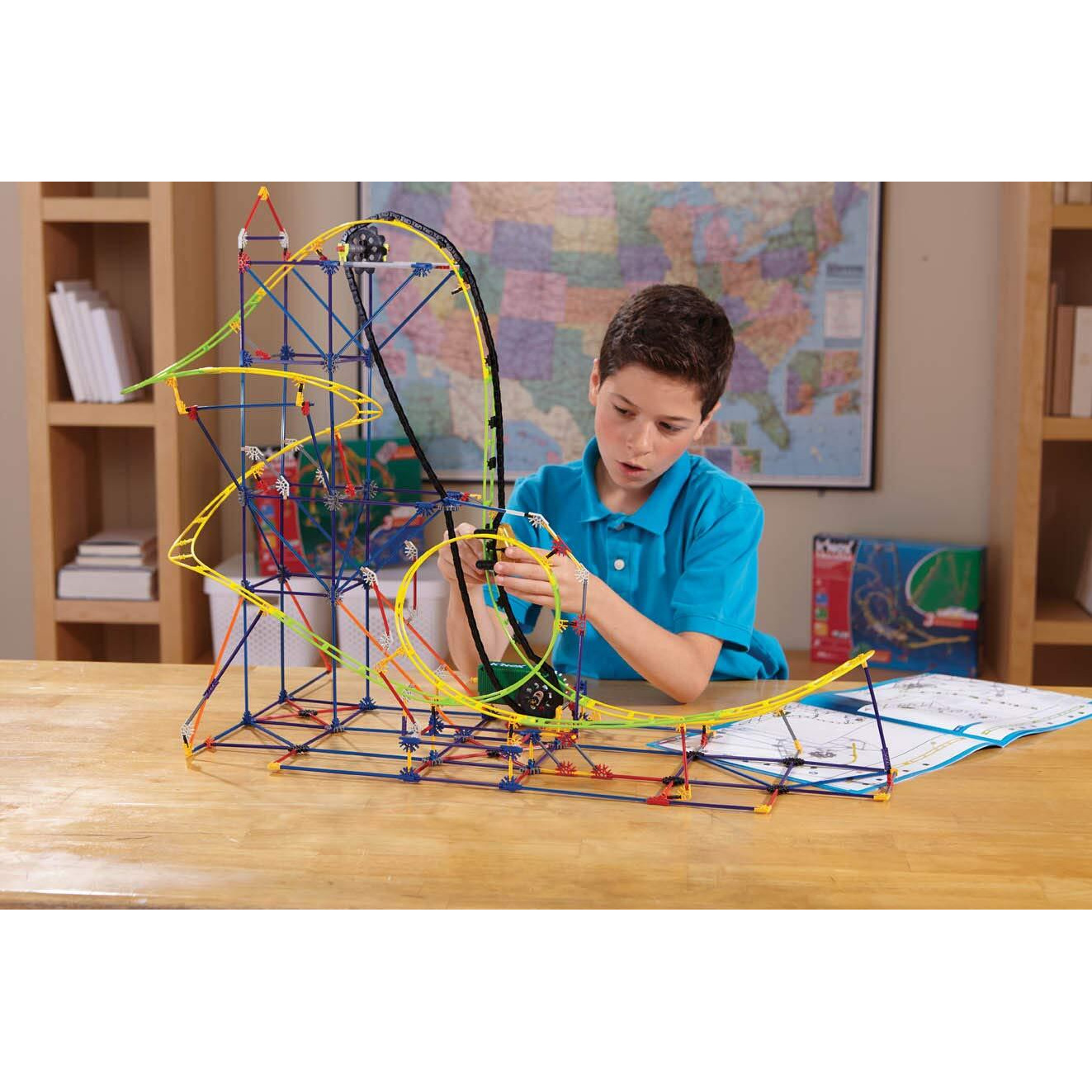K'Nex Education - Stem Explorations Roller Coaster Building Set - 546 Pieces - Ages 8+ Construction Education Toy