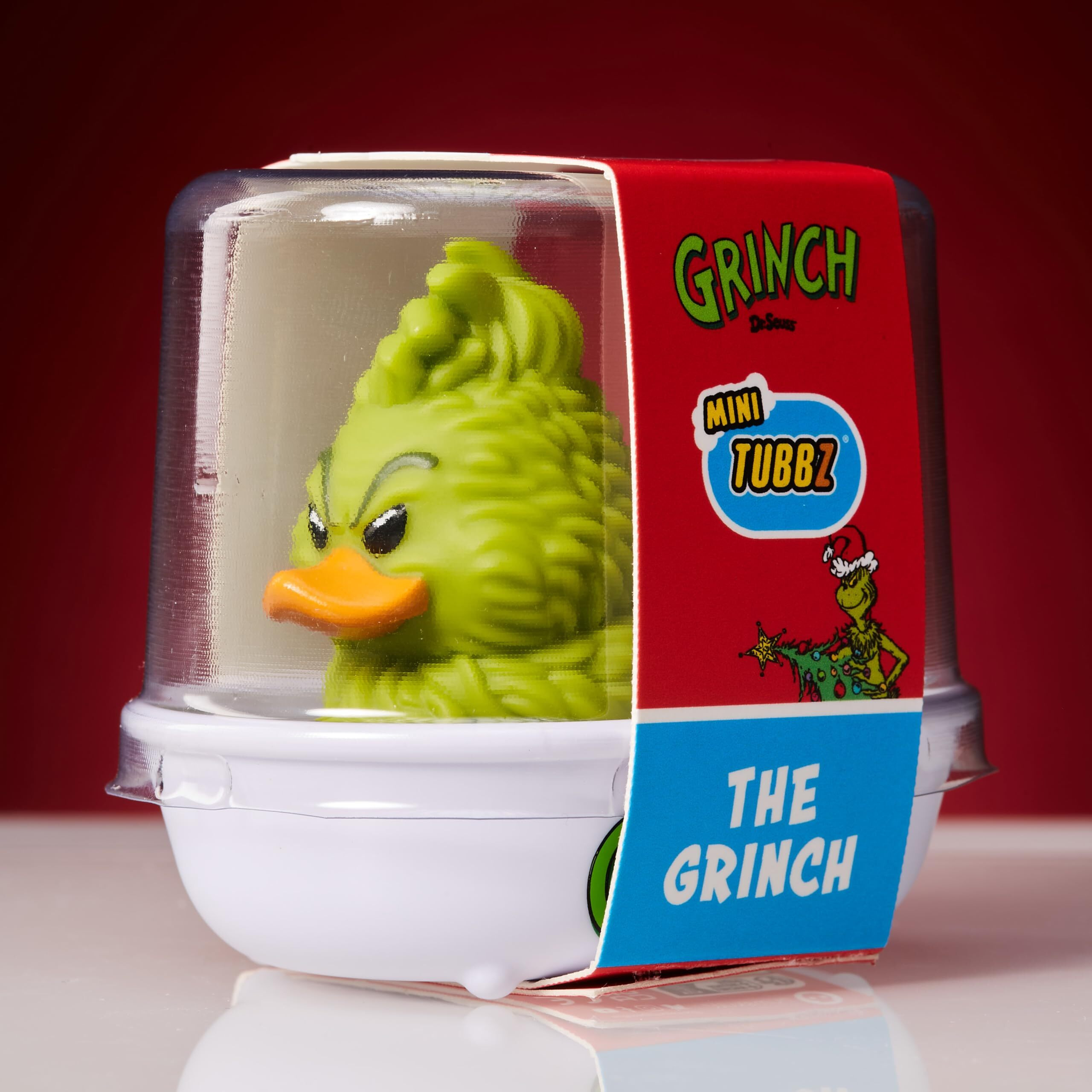 Tubbz Mini Grinch Collectible Vinyl Rubber Duck Figure - Official Dr Seuss The Grinch Merchandise - Christmas Tv & Movies